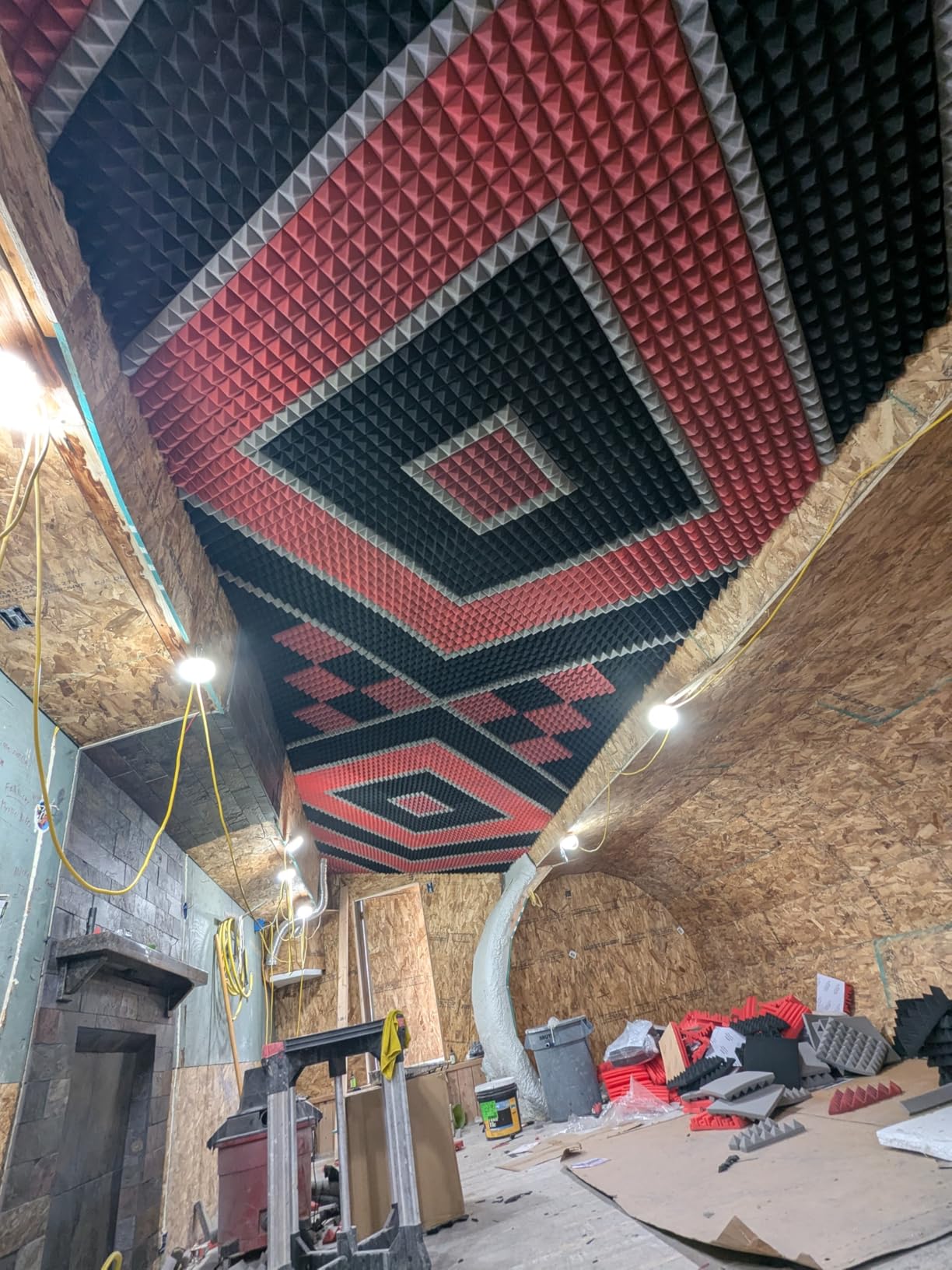 Acoustic Foam Panels Sound Absorbing 12 Pack - 1
