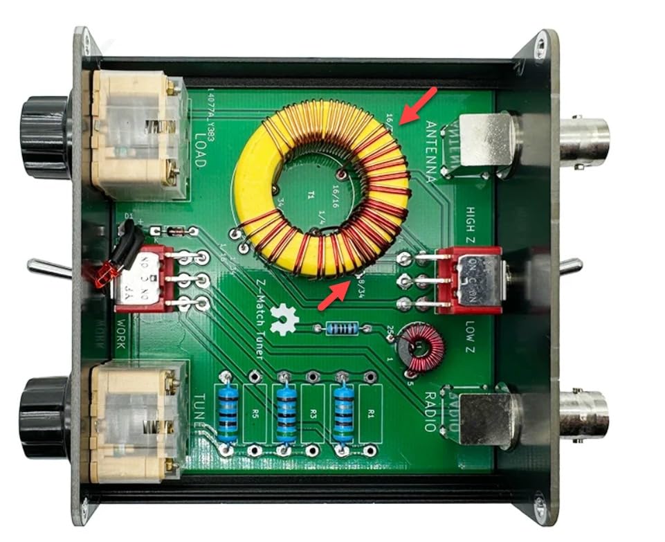 QRP Z-Match Manual Antenna Tuner 3-28 MHz for HAM Radio customer photo 3