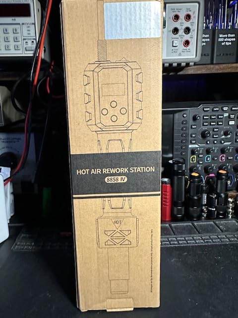 YIHUA 8858 IV Multi-Purpose Heat Gun for Crafting, Electronics Soldering, DIY, Shrink Tubing with Temperature and Air Volume Control customer photo 2