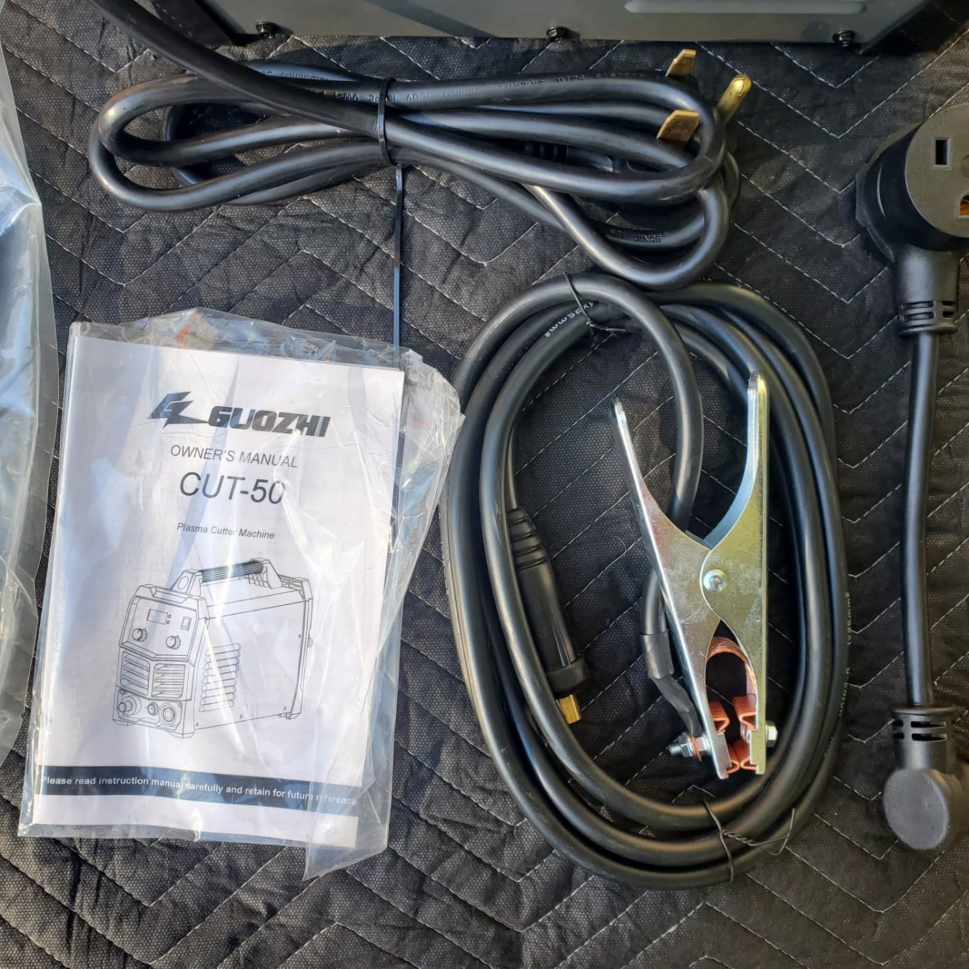 GZ GUOZHI Plasma Cutter, 50 Amp Air Inverter Plasma Cutter, 110V/220V Dual Voltage Digital Display IGBT Inverter Plasma Cutting Machine with 2T/4T/TEST Function customer photo 2