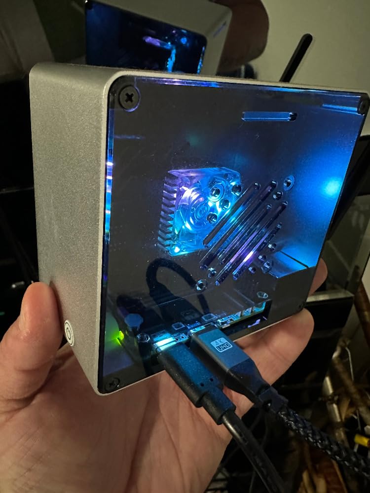 Raspberry Pi 5 8GB - Single Board Computer with Quad-Core ARM Cortex-A76 CPU, Dual 4K Display Support, PCIe 2.0 customer photo 2