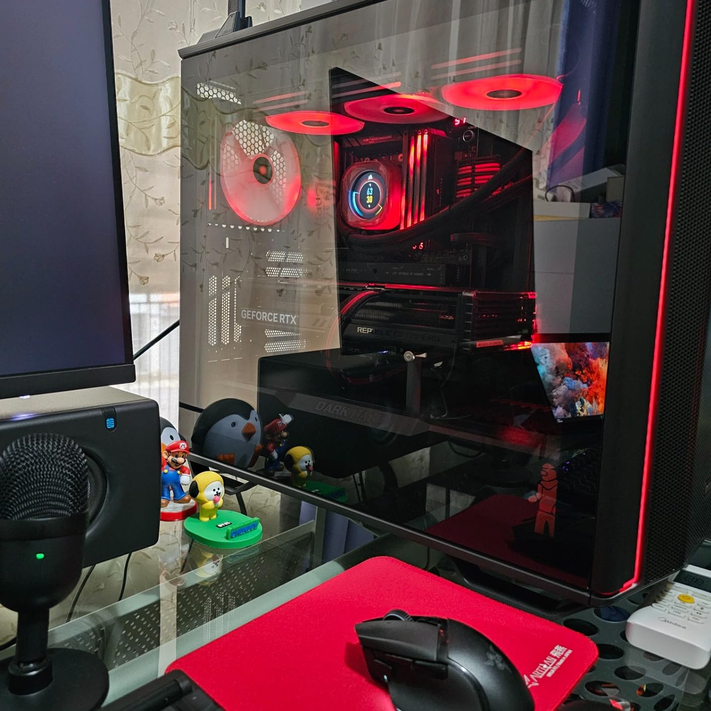 be quiet! Dark Base 701 Midi Tower PC Case | Mesh Front | Airflow Optimized | 3 Pre-Installed Silent Wings 4 Fans | ARGB Lighting with Controller | Tempered Glass | PWM and ARGB Hub | Black | BGW58 customer photo 1
