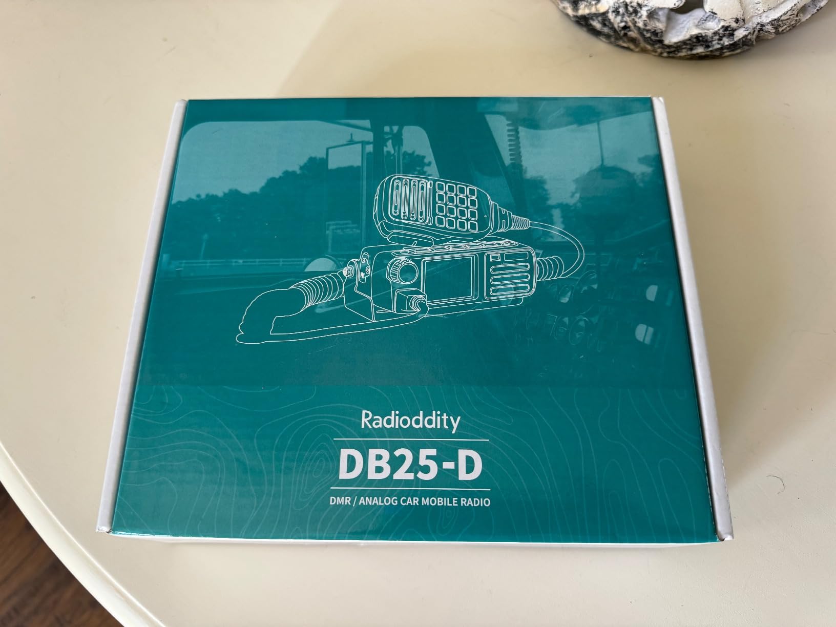Radioddity DB-25D Pro Dual Band DMR Mobile Radio, 20W VHF UHF Ham Amateur Radio Digital Transceiver with GPS APRS, 4000CH 500,000 Contacts, Dual Time Slot Tier II Vehicle Car customer photo 2
