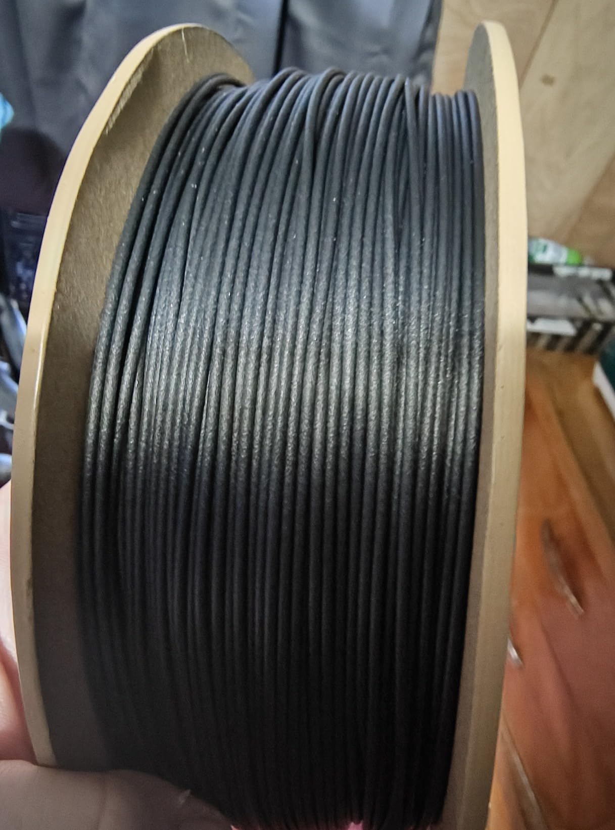 Creality PLA Carbon Fiber Filament 1.75mm, Hyper PLA-CF 3D Printer Filament with Matte Finish for 50-300mm/s High-Speed Printing, Dimensional Accuracy +/-0.03mm customer photo 2