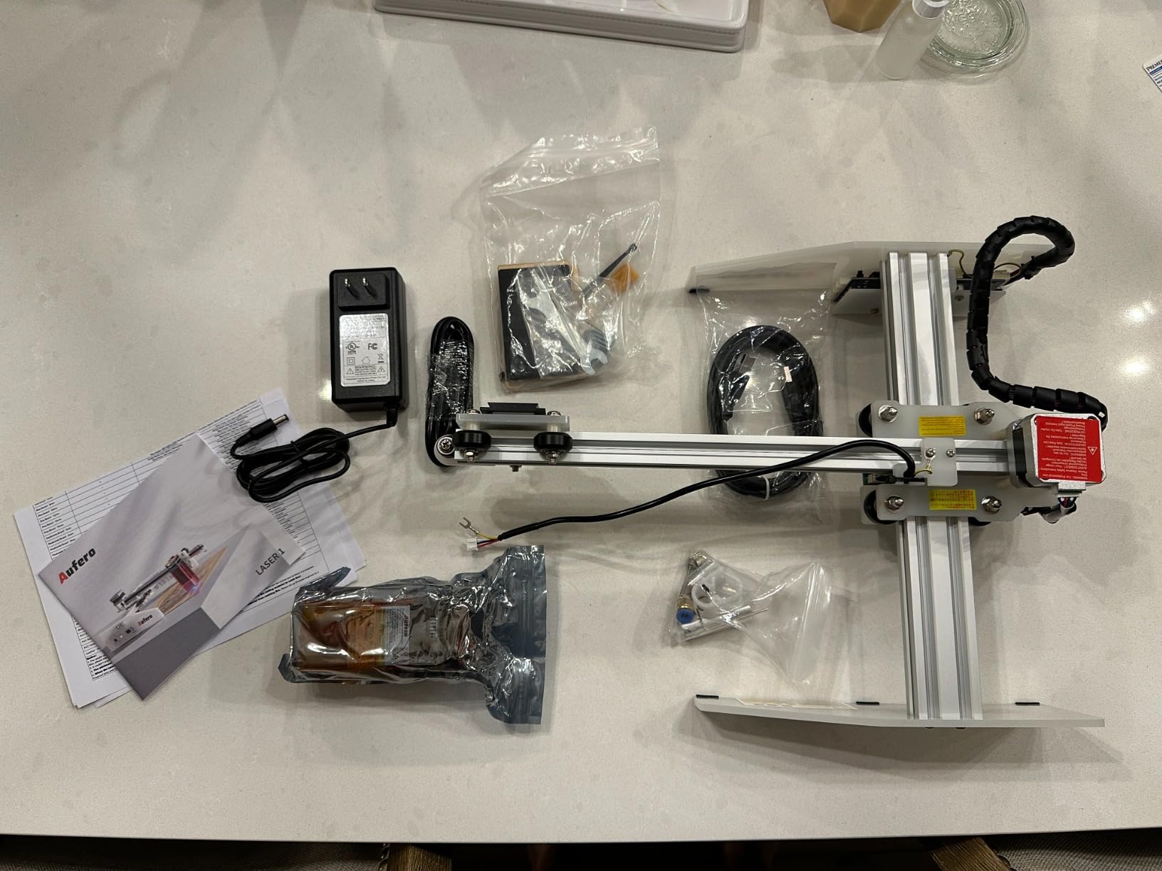 Aufero Laser 1 Laser Engraver, 5W Long Focus Diode Laser Engraver, Laser Wood Cutter and Engraver Machine, 7.1x7 inch Engraving Area, Beginner-Friendly Laser Engraving Machine customer photo 2