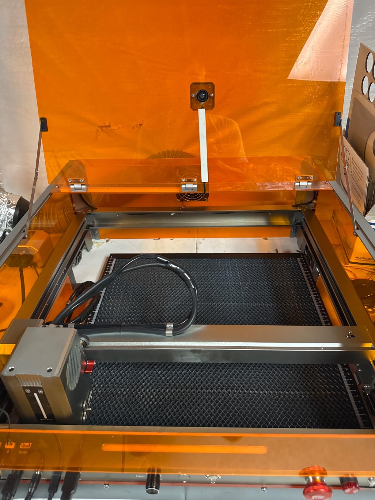 Genmitsu L8 Laser Engraver, 40W (40000mW) Power Output Laser Cutter, 40000mm/min All-in-one Laser Engraving Machine with Acrylic Enclosure, Air Assist Pump, Honeycomb, Camera, Safety Class 1 customer photo 2