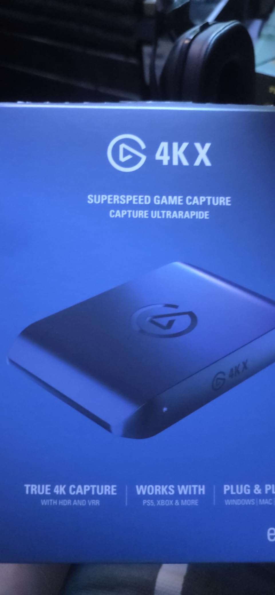 Elgato 4K X - Capture Up to 4K144 with Ultra-Low Latency on PS5|Pro, Xbox Series X|S, Nintendo Switch 2, OBS and More, HDMI 2.1, VRR, HDR10, USB 3.2 Gen 2, for Streaming & Recording, PC|Mac|iPad customer photo 1