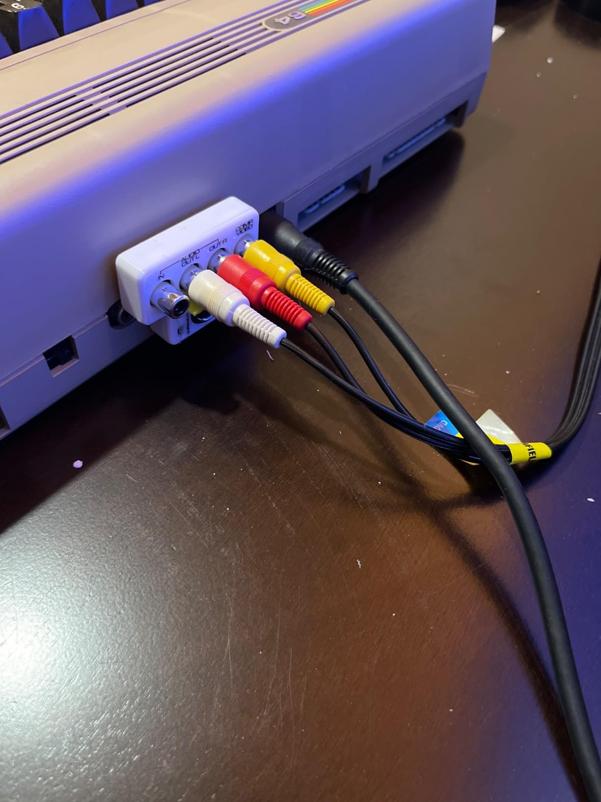 Commodore 64/128 AV Adaptor - S-Video Composite & 2ch Audio L/R customer photo 2