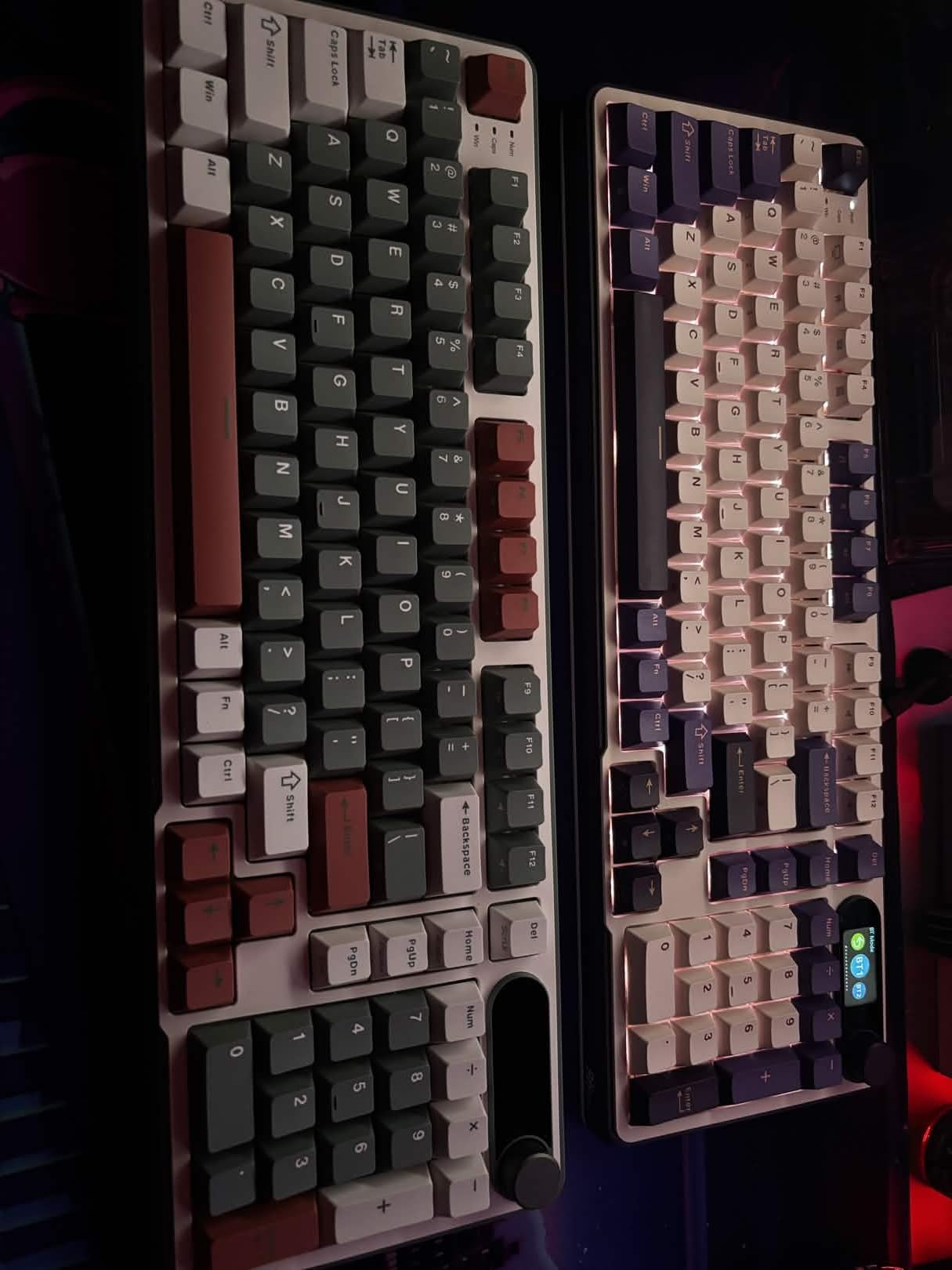 RK ROYAL KLUDGE S98 Mechanical Keyboard w/Smart Display & Knob, Top Mount 96% Wireless Mechanical Keyboard BT/2.4G/USB-C, Hot Swappable, Software Support customer photo 1