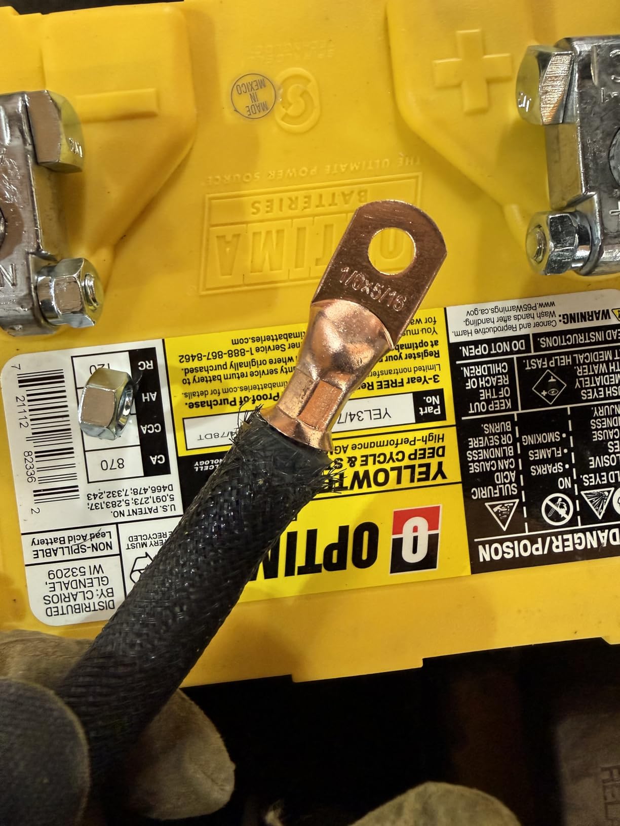 Brileine 10 Tons Hydraulic Crimping Tool with 9 Dies - Battery Cable Crimper Tool & Wire Rope Crimping Tool for 12 to 2/0 AWG, 1/16