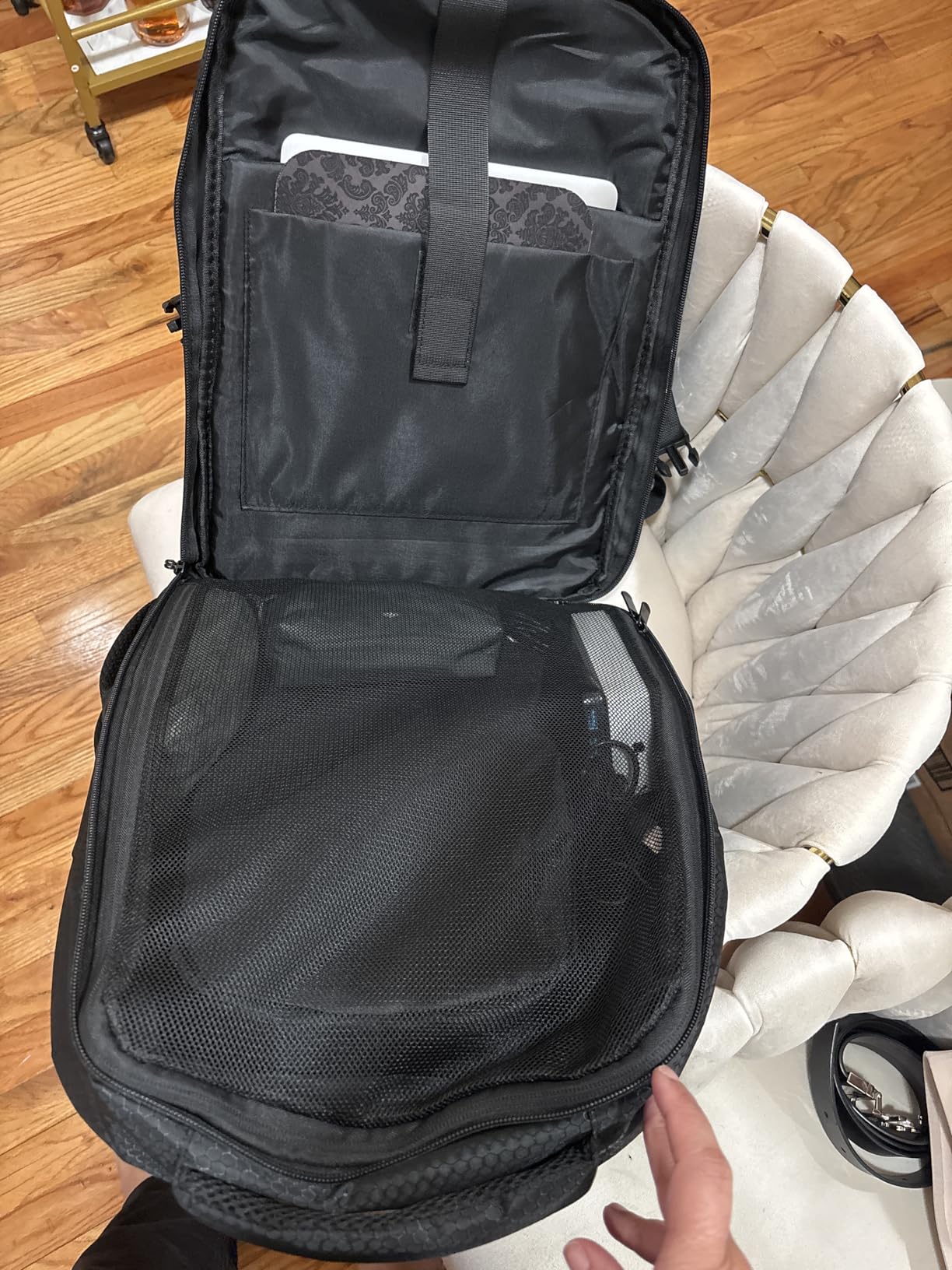 PEKREWS Mini 4 Pro Case, Mini 3/4 Pro Waterproof Hard Carrying Case, Large Drone Bag Fits 15.6 Inch Laptop, Travel Backpack for DJI RC 2/RC/N3/N2/N1 Controller, Fly More Combo and Drone Accessories customer photo 1