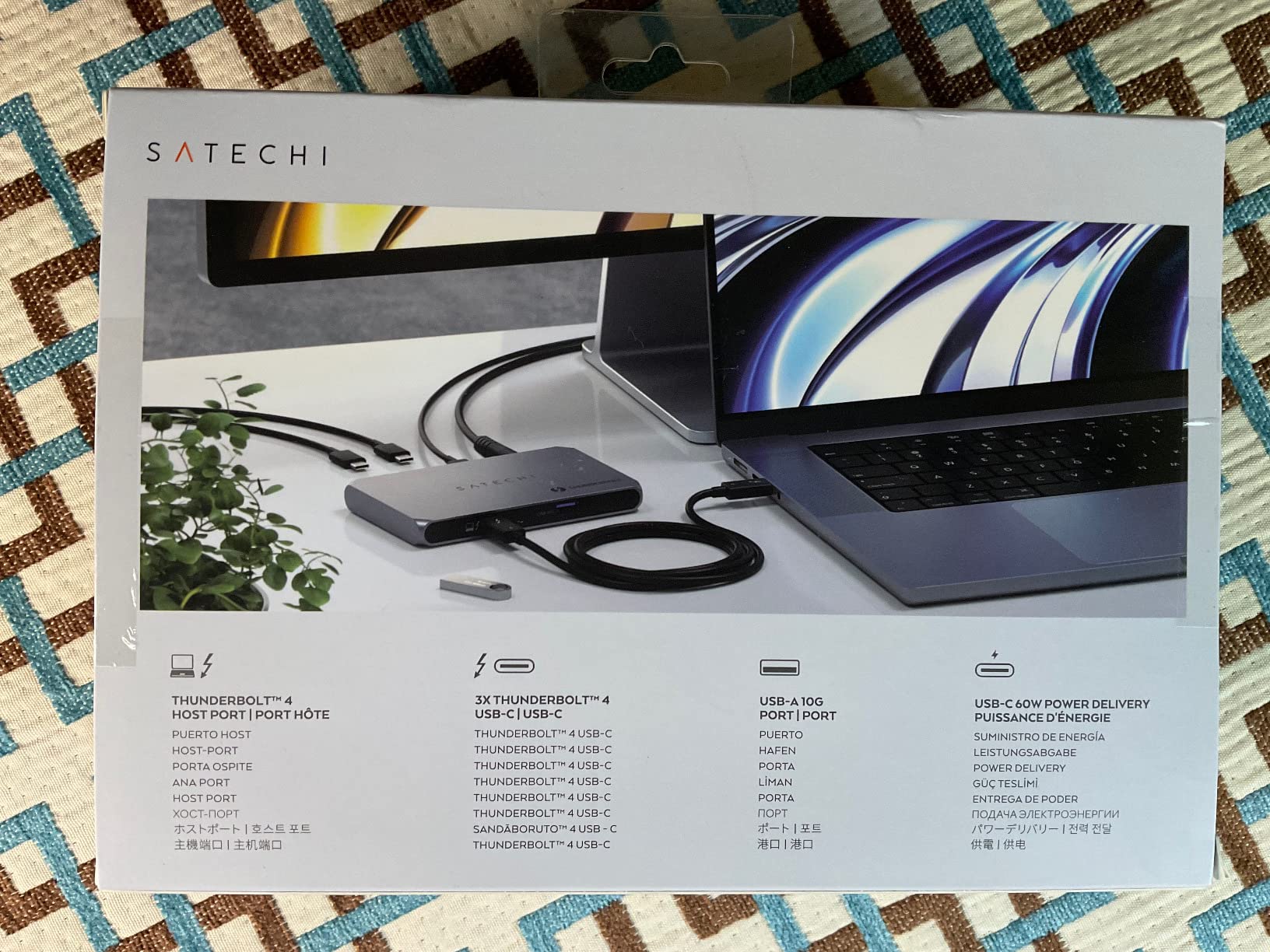 Satechi Thunderbolt 4 Dock Slim Hub Pro, USB C 100W Charging, Single 8K or Dual 4K Display, 4 Thunderbolt 4 Ports, USB 3.2 Gen2, for Mac/Windows, MacBook Air/Pro M5/M4, Dell, Surface, Lenovo customer photo 2