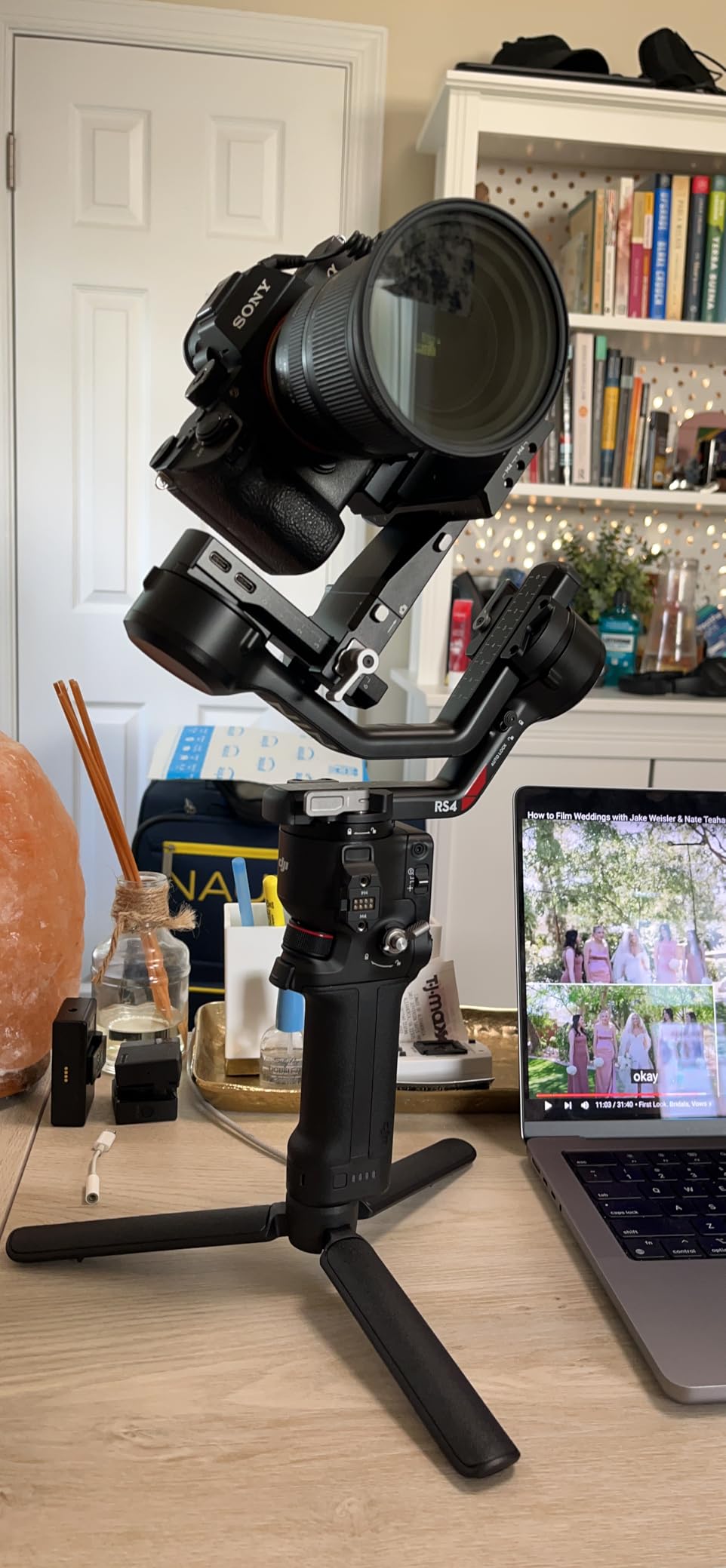 DJI RS 4, 3-Axis Gimbal Stabilizer for DSLR and Mirrorless Cameras Canon/Sony/Panasonic/Nikon/Fujifilm, 2nd-Gen Native Vertical Shooting, 2-Mode Switch Joystick customer photo 2