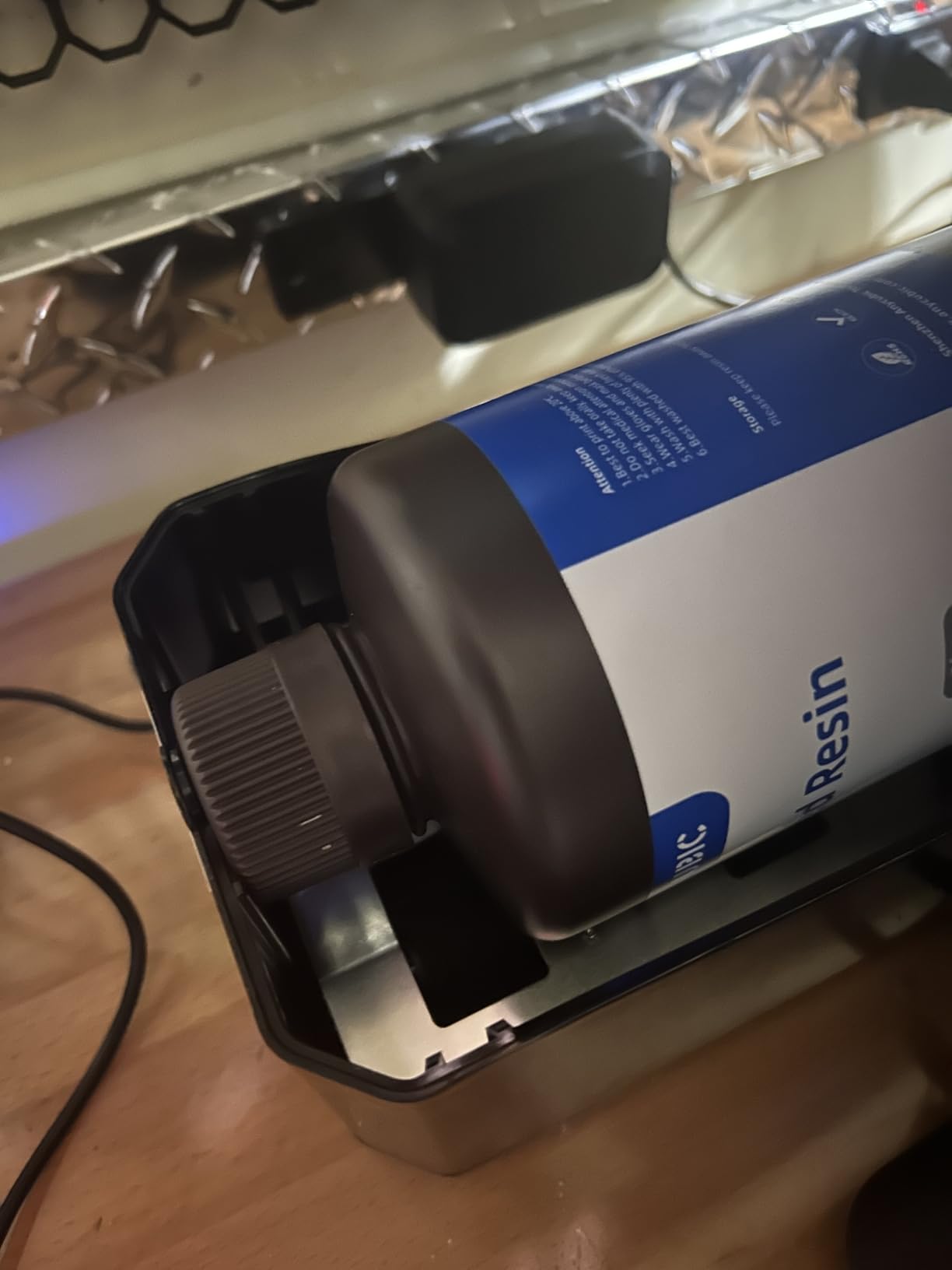 Antinsky HeatMixer-HM100 3D Printer Resin Mixer & Heating, No Heating Preheat 40 & 50 C to Improve Printing Quality for 250g/500g/1kg LCD DLP SLA Resins Anycubic ELEGOO Phrozen SUNLU Siraya Tech customer photo 1