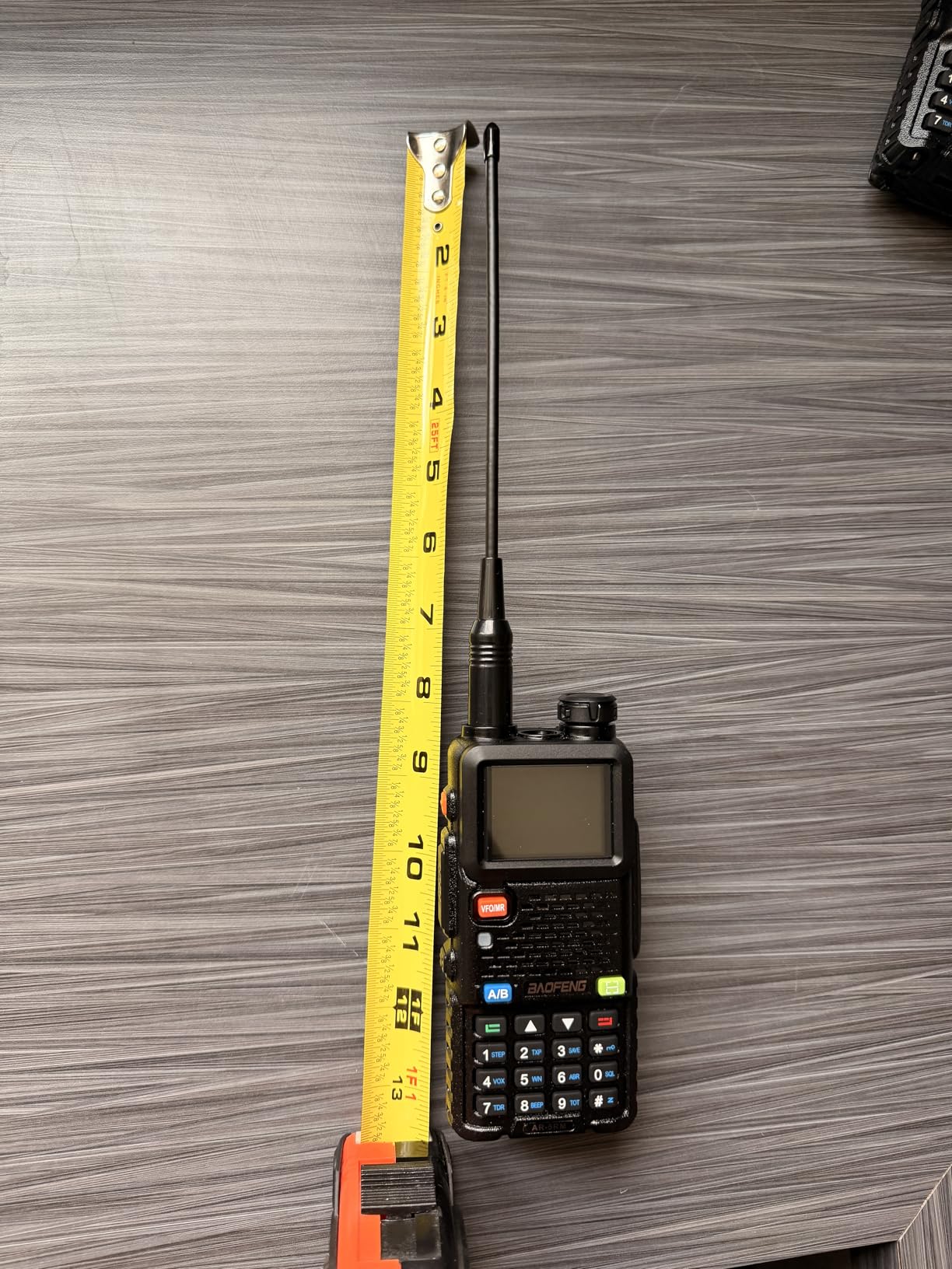 Baofeng Radio Ham Radio Handheld UV-5R Upgrade Long Range Rechargeable AR-5RM 10W NOAA Emergency Tactical Two Way Radio with Programming Cable,USB-C Charging for Survival Gear Hunting Camping,2 Pack customer photo 2