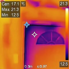 HF96 Thermal Camera with Laser Pointer, Intelligent Scene Detection, Super Resolution 240 x 240, -4°F~1022°F, Thermal Imaging Camera 96 x 96 IR Resolution, 25 HZ Infrared Camera, 11h Runtime customer photo 1