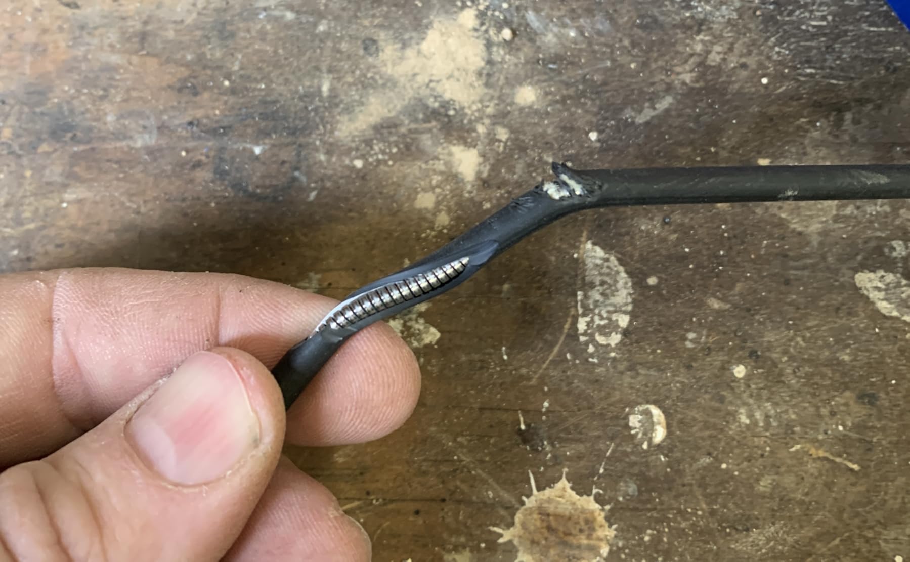 30 Meters 4 Core Industrial TPU LC to LC Outdoor Armored Fiber Optic Cable, 4 Strands OS2 Single Mode Fiber Patch Cable with LC Connectors, 9/125um, OD-5mm, Direct Burial LC-LC customer photo 2