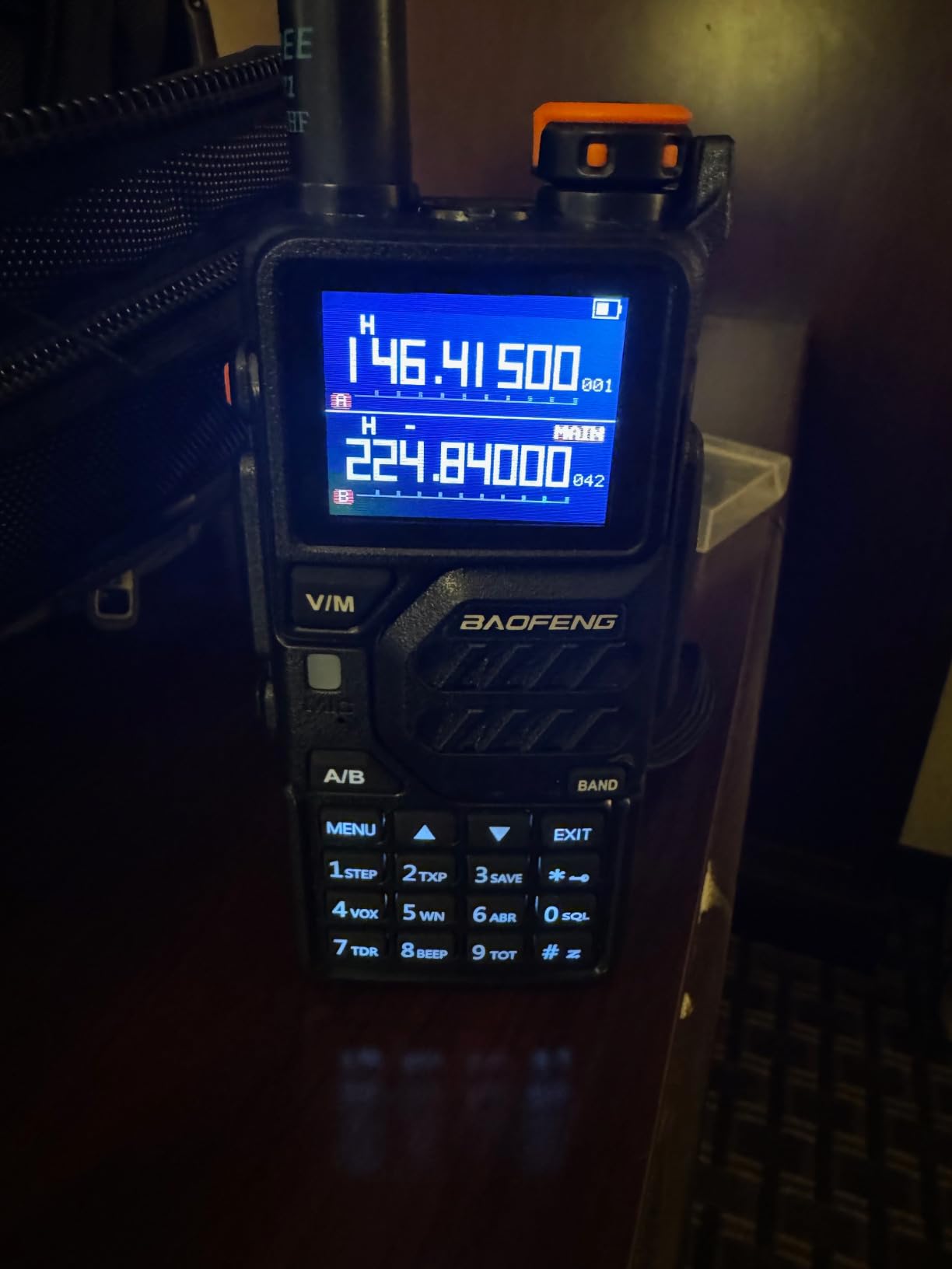 BAOFENG K5PLUS Radio Ham Radio 10W Rechargeable Walkie Talkies Long Range UV32 5RM Handheld Two Way Radio NOAA Weather Radio with Copy Frequency,USB-C Charginng for Hunting Survival Gear customer photo 1