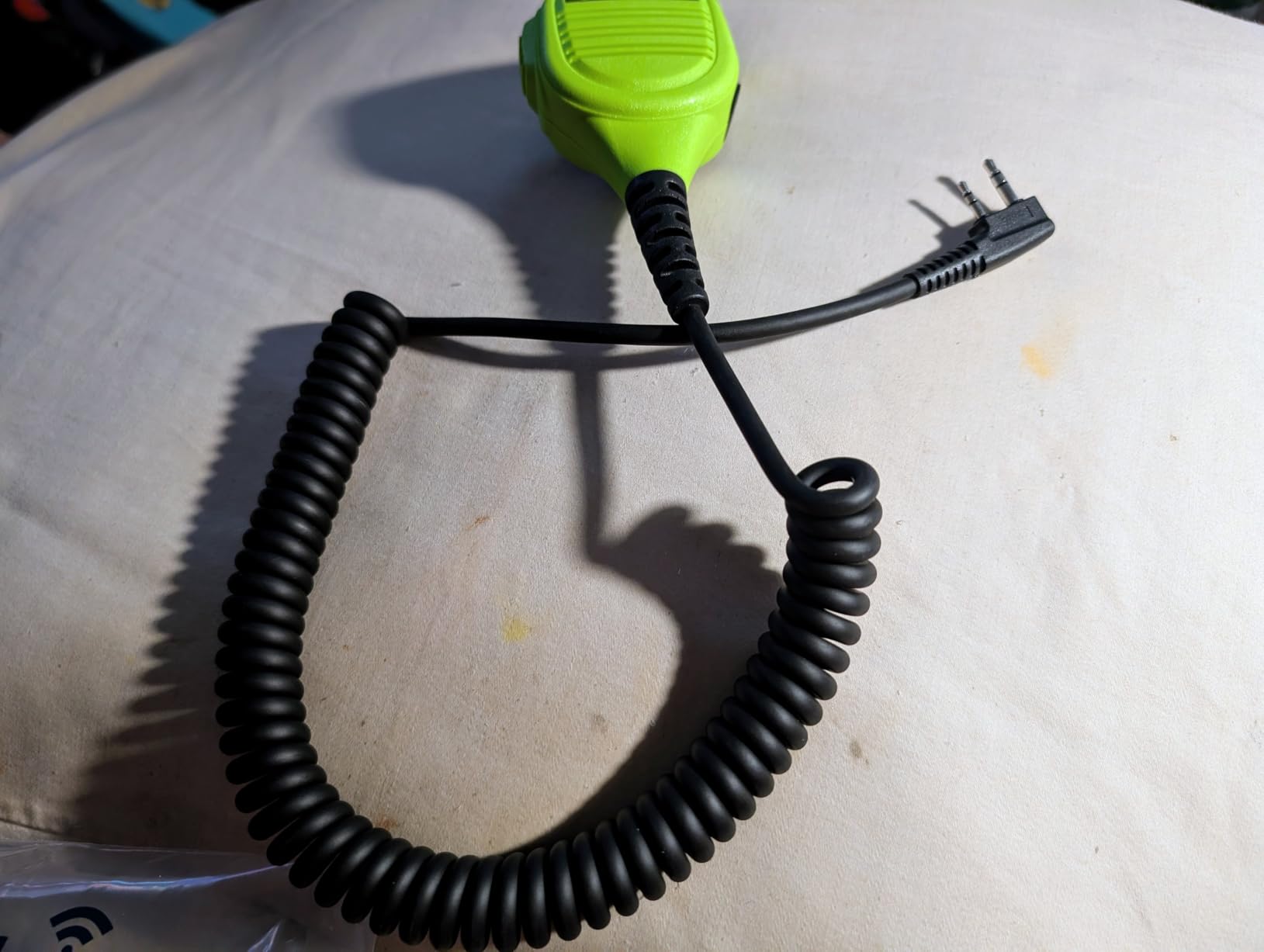 commountain Heavy Speaker Mic Compatible for Baofeng Radios BF-F8HP UV-82HP UV-5R and Kenwood BTECH Retevis Samcom Radios, Walkie Talkie Microphone customer photo 2