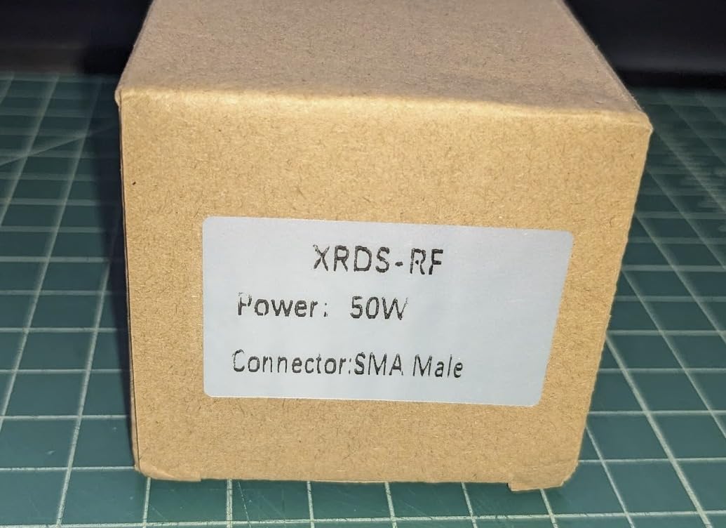 XRDS -RF 50W SMA Male Dummy Load, 50 Ohm SMA Male Plug RF Dummy Load, 50W Terminal Terminator, High-Performance Frequency 0-3 GHz, Low VSWR for Ham Radio, Antennas, Broadcast, Telecom customer photo 1