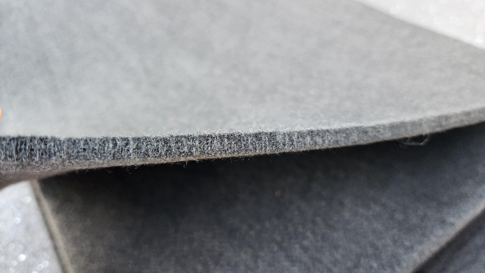 Matace Welding Blanket Fireproof 40x40 Inch Carbon Felt Soldering Mat & Pad, 5mm Flame Retardant Fabric, Heat Shield for Brazing, Automotive Repair, Grill & Smoker, HVAC Plumbing, Black customer photo 2