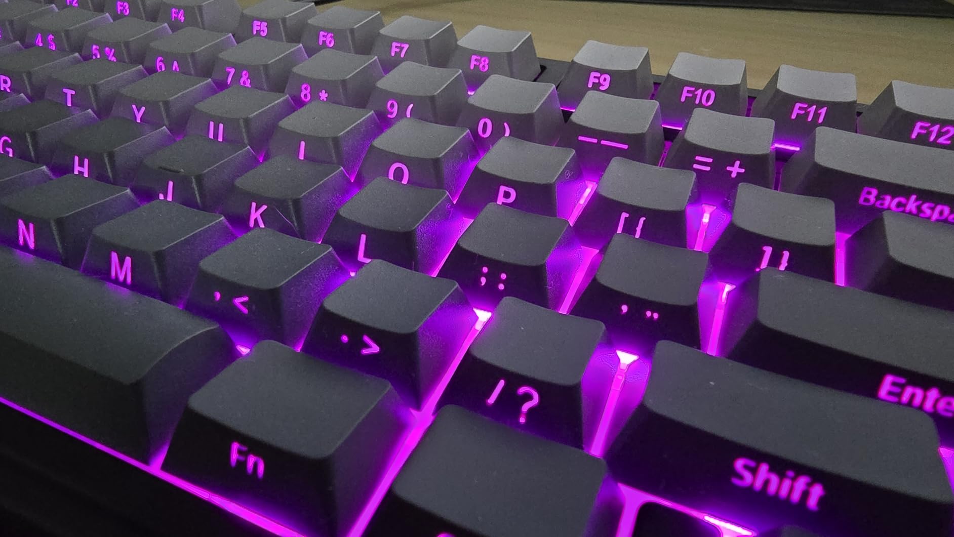 AULA F75 Pro Wireless Mechanical Keyboard, 75% Hot Swappable Custom Keyboard with Knob, RGB Backlit, Pre-lubed Reaper Switches, Side Printed PBT Keycaps customer photo 1