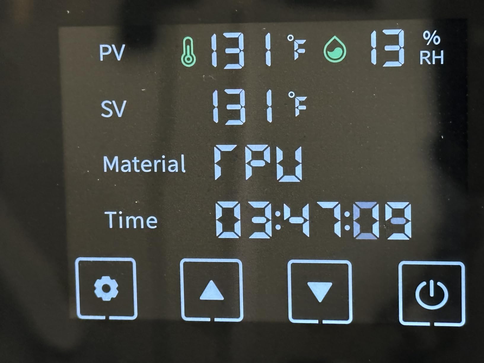 2026 New Official CREALITY Space Pi Filament Dryer Plus, 2 Spools Double 360° 160W PTC Fast Heating 3D Printer Filament Dryer Box, 4''LCD Touch Screen, One-Key Set Filament Drying for PLA PETG ABS TPU customer photo 1