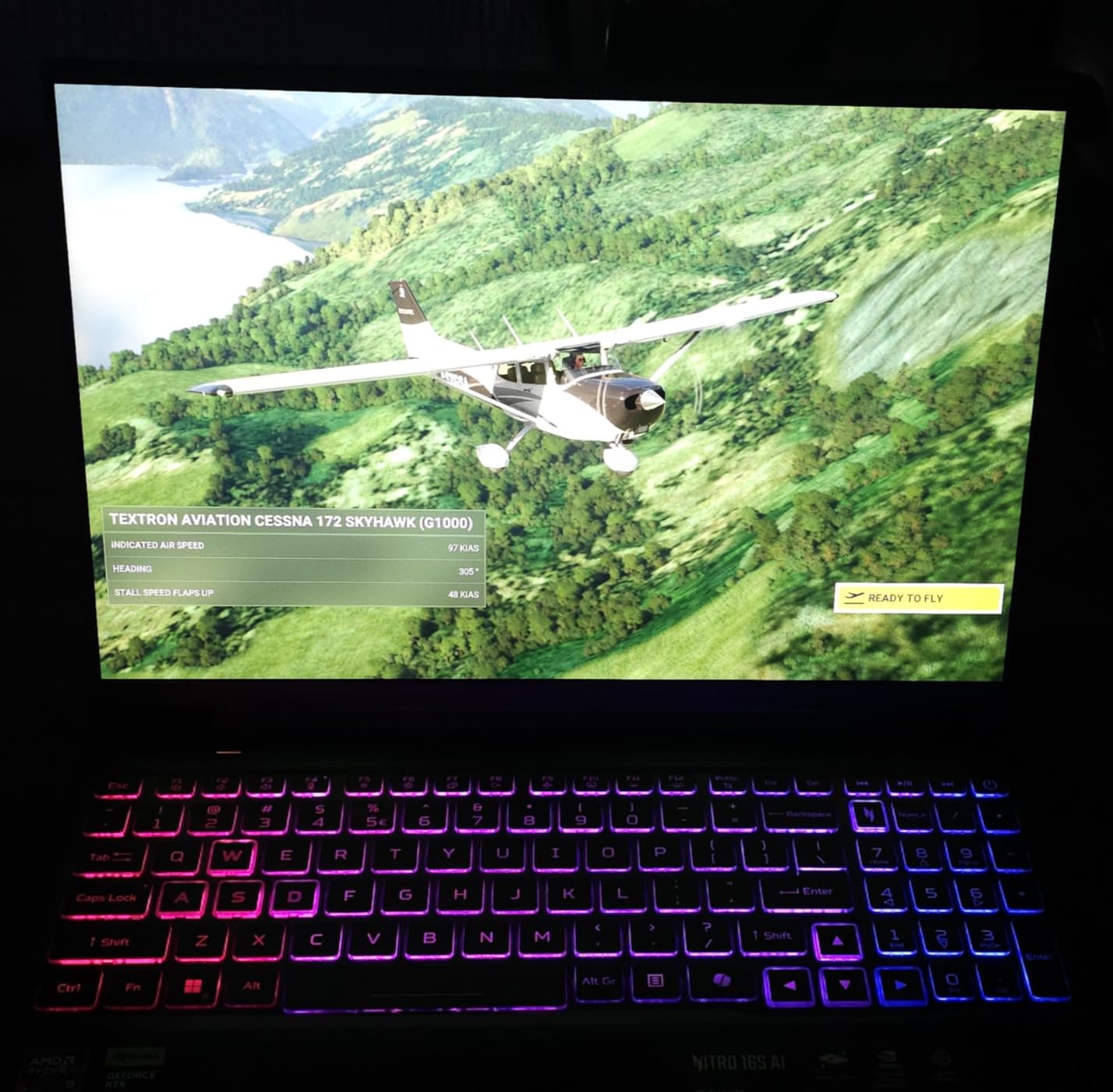 Acer Nitro 16S AI Copilot+ PC Gaming Laptop | AMD Ryzen AI 9 365 Processor | NVIDIA GeForce RTX 5070 Ti Laptop GPU | 16 inch WQXGA IPS 180Hz Display | 32GB DDR5 | 2TB Gen 4 SSD customer photo 2