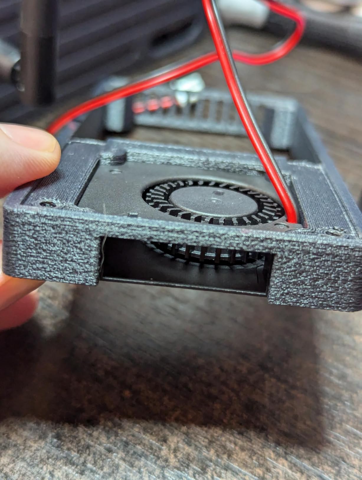 Polymaker Fiberon PETG-RCF Filament Black 1.75mm 0.5kg, Recycled Carbon Fiber Reinforced PETG 3D Printing Filament Ideal for Drone and Automotive Products customer photo 2