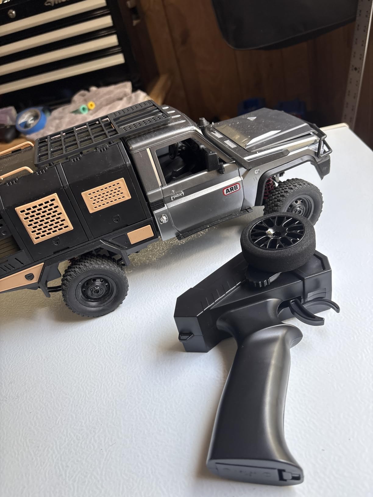 MN-82 RC Rock Crawler Car 1/12 Scale Toyota Pickup Truck 2.4GHz 4WD Off-Road Remote Control Truck customer photo 1