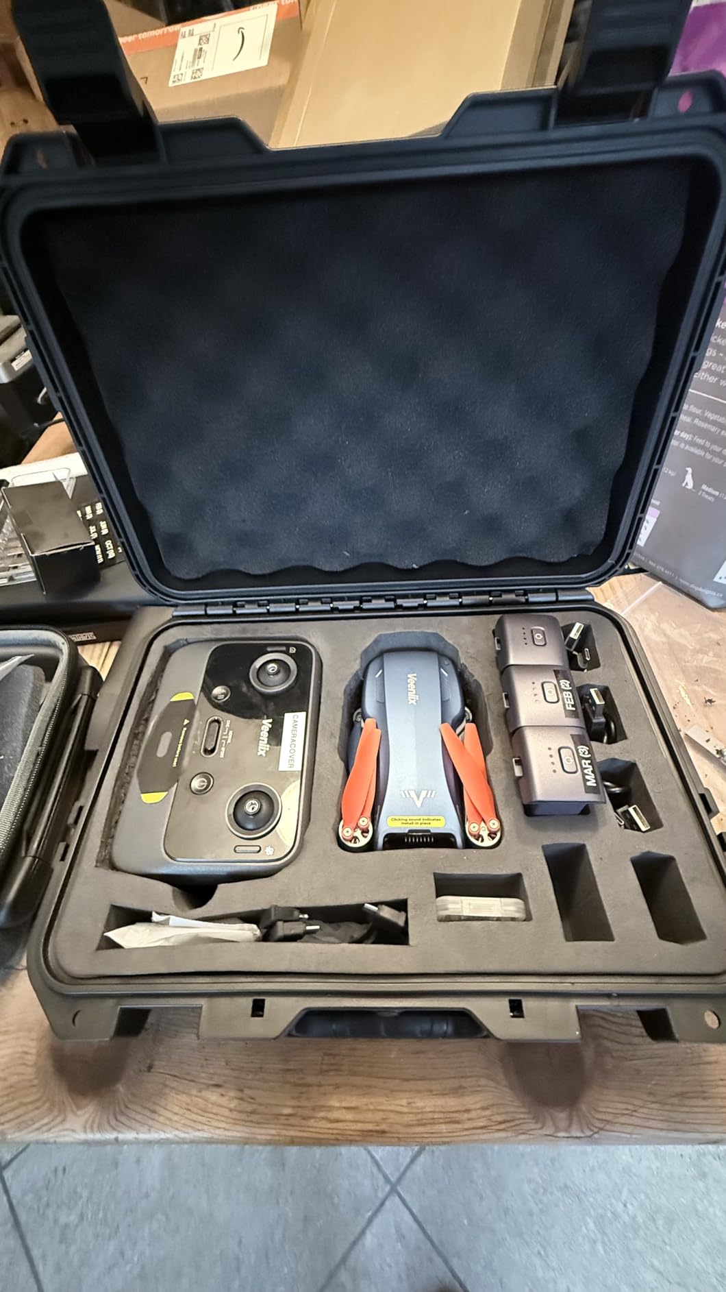 Mini 4K Case, IP67 Waterproof Hard Travel Carrying Case for DJI Mini 4K/ 2/2 SE Fly More Combo Drone & Accessories customer photo 1