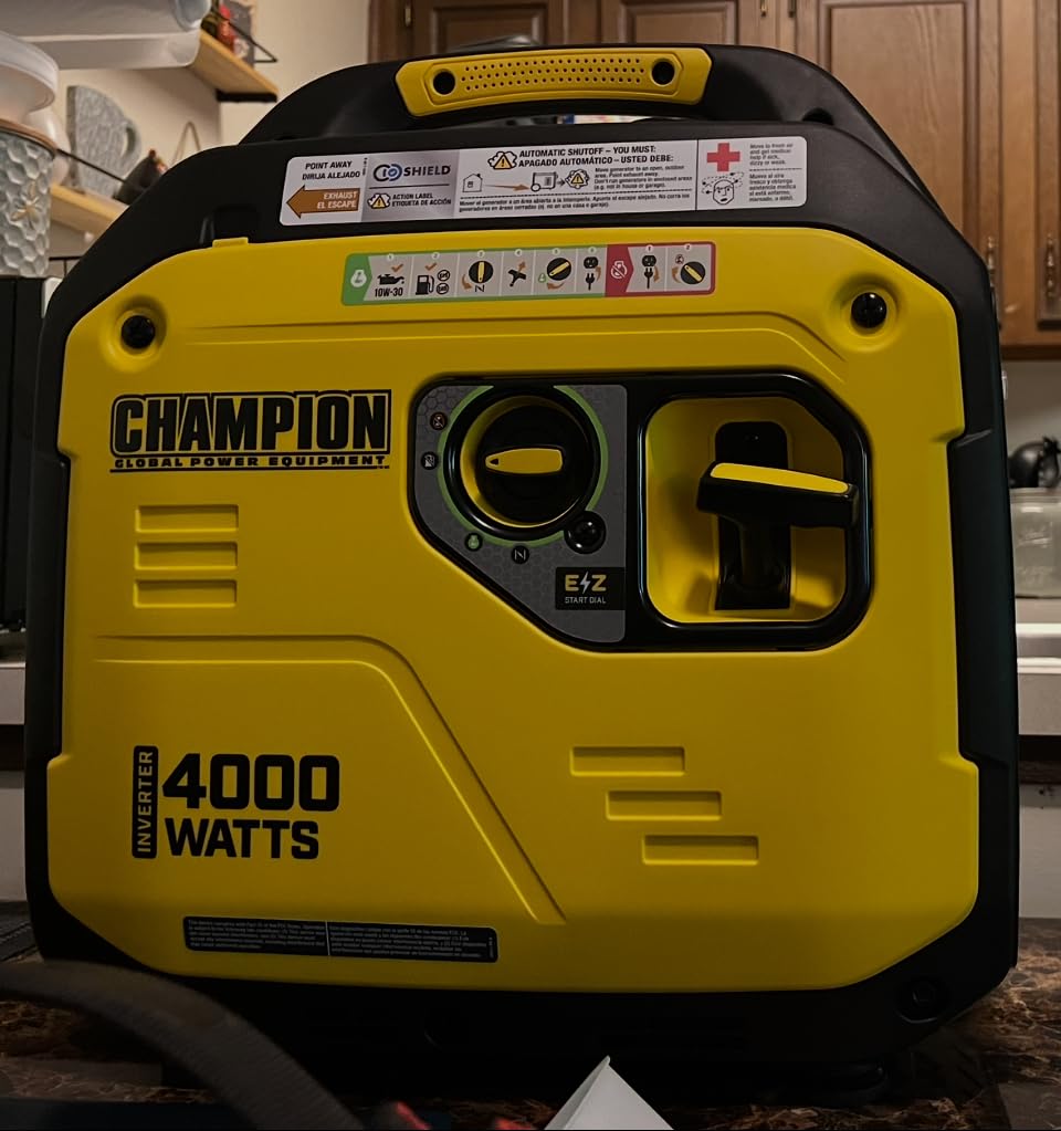 Champion Power Equipment 4000-Watt RV Ready Portable Inverter Generator with Quiet Technology and 3 Year Warranty customer photo 2