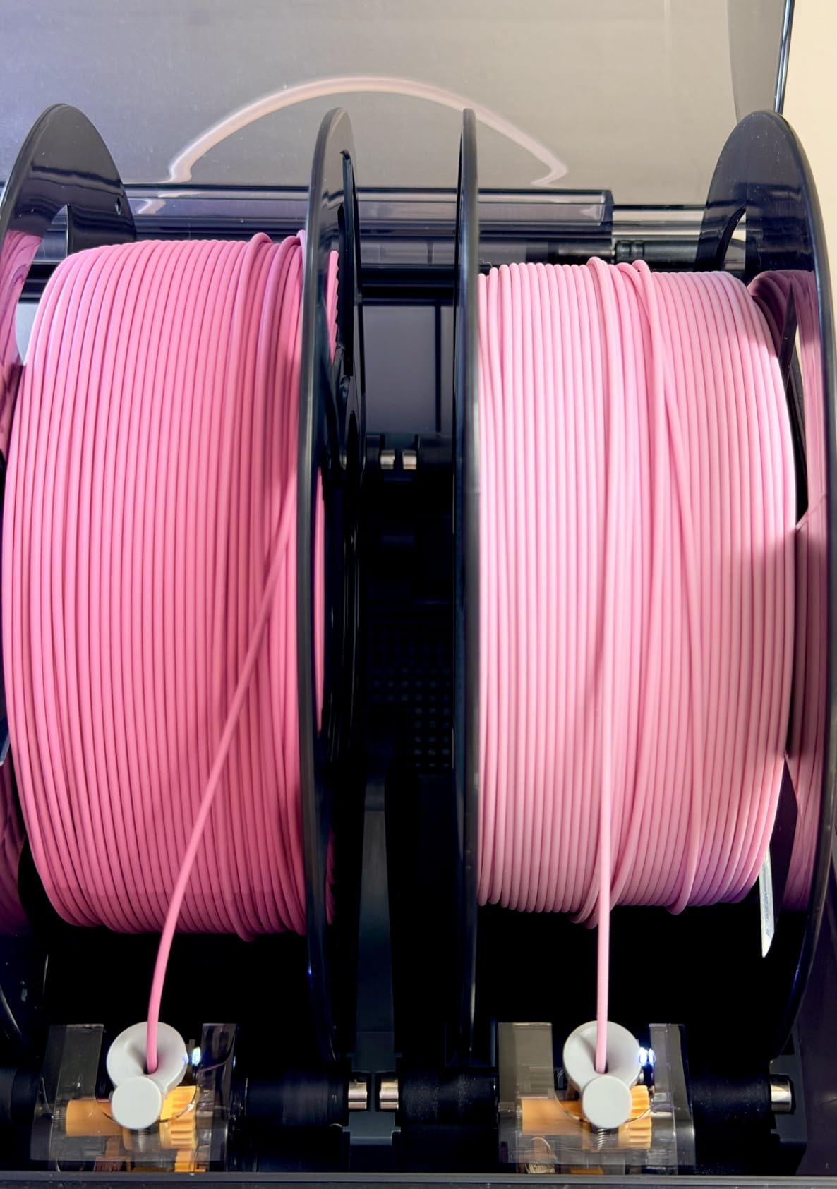 ELEGOO Carbon Fiber PLA Filament 1.75mm Black 1KG, PLA-CF Strong 3D Printer Filament Dimensional Accuracy +/- 0.02mm, 1kg Cardboard Spool(2.2lbs) Fits for Most FDM 3D Printers customer photo 1