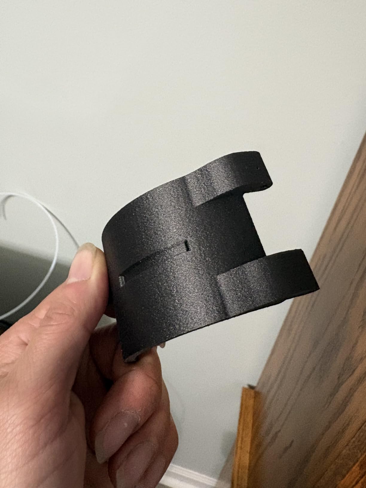 SUNLU PA6-CF 3D Filament 1.75mm 1KG, Heat Deflection Temperature up to 209°C, Made of 80% PA Nylon and 20% Carbon Fibers, Stiff & Strong & Heat Resistant customer photo 1