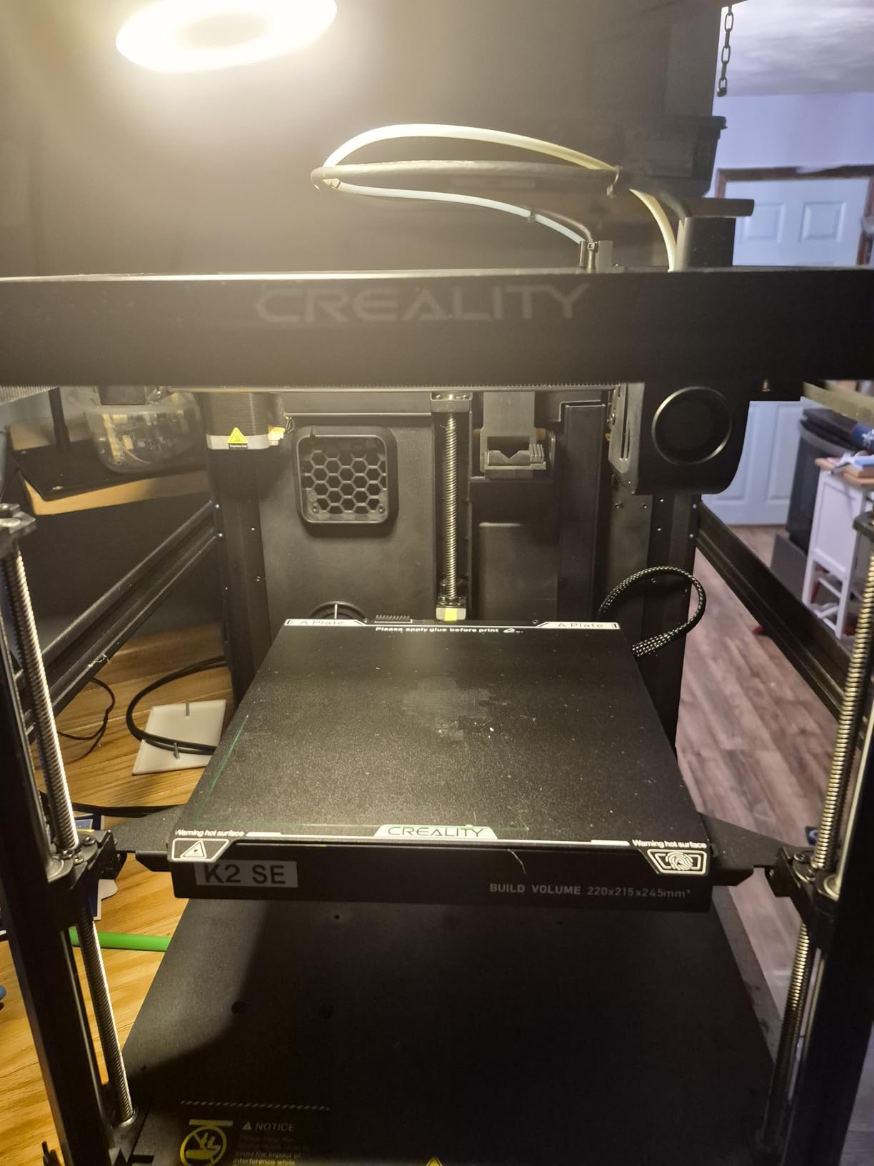 Creality K2 SE 3D Printer, 500mm/s High-Speed Printing, Support Multi Color 3D Printing Needs CFS, Solid Metal Build, Auto Leveling, Direct Drive Extruder, Quick-Swap Nozzle, 220×215×245mm Print Size customer photo 2