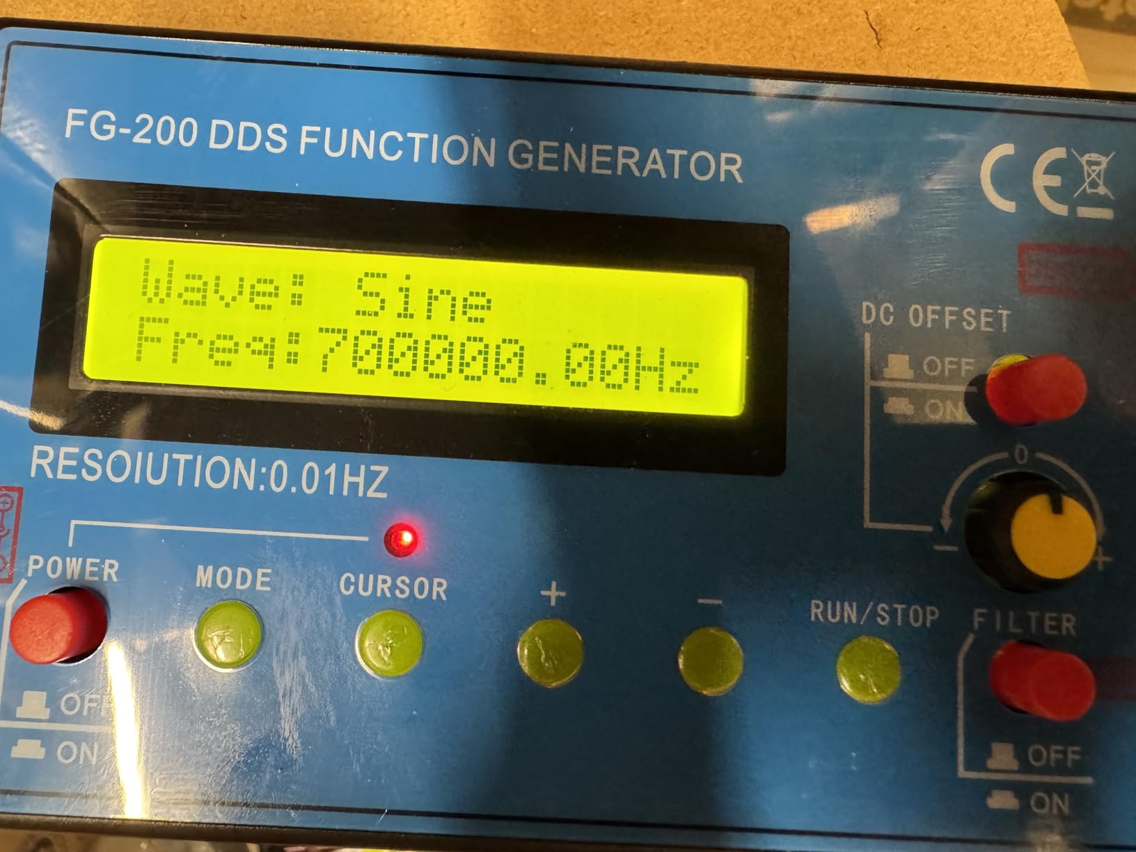 1Hz-500kHz DDS Signal Generator with Schumann Resonator, Portable Multifunction Waveform Generator with AC/DC Power, Ideal for Oscilloscope Calibration, Audio Testing customer photo 1