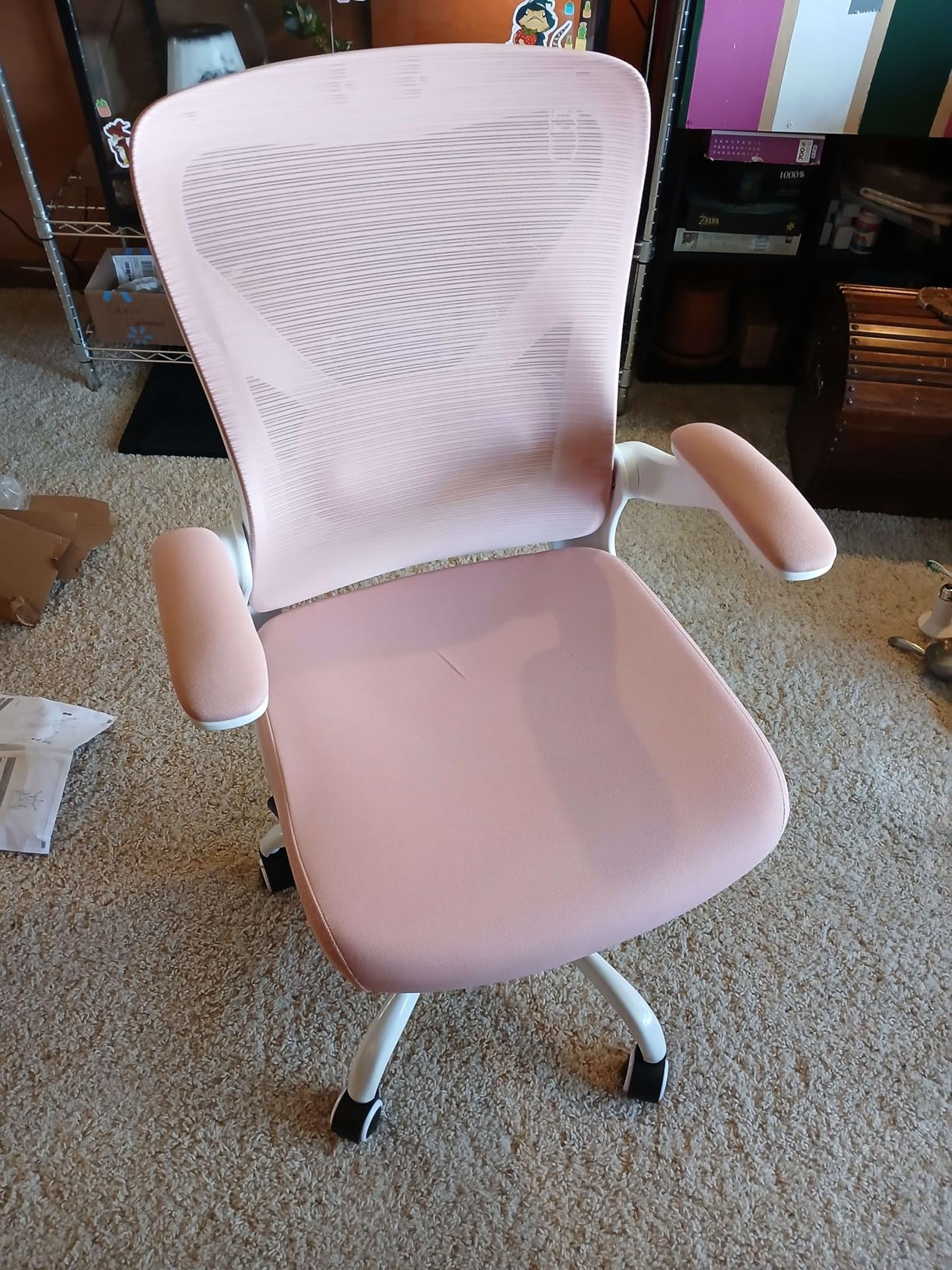 Ergalithic Ergonomic Office Chair - X-Shaped Computer Desk Chairs Comfy, Mesh High-Back Gaming Chair with Adjustable Lumbar Support customer photo 1