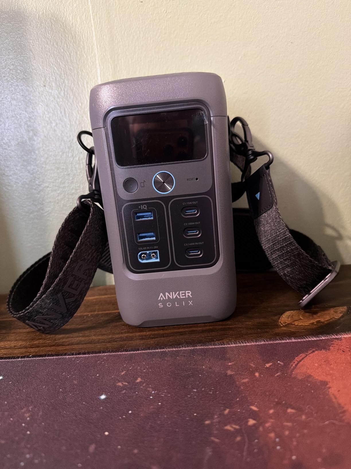 Anker SOLIX C200 DC Power Bank Station and 60W Solar Panel, 192Wh Portable Power Station, LiFePO4 Battery, 200W Solar Generator, For Outdoor, Camping, Traveling, and Emergencies customer photo 1