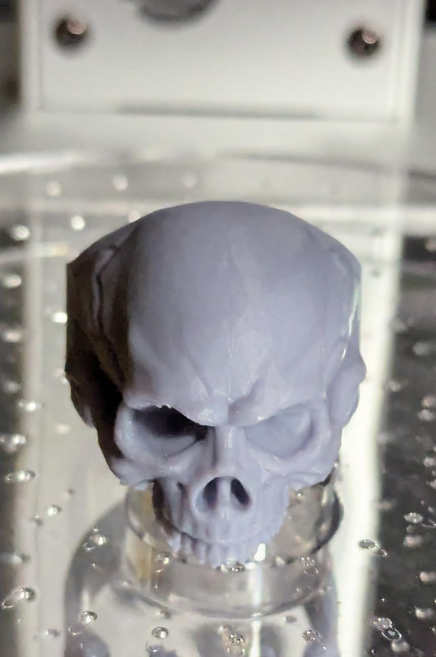 ANYCUBIC 14K 3D Printer Resin, Superior Precision Texture Resin, Model Matte Finish, Lower-Odor, Upgraded Toughness 3D Printing Resin for All LCD Resin 3D Printers (Grey, 1kg) customer photo 2