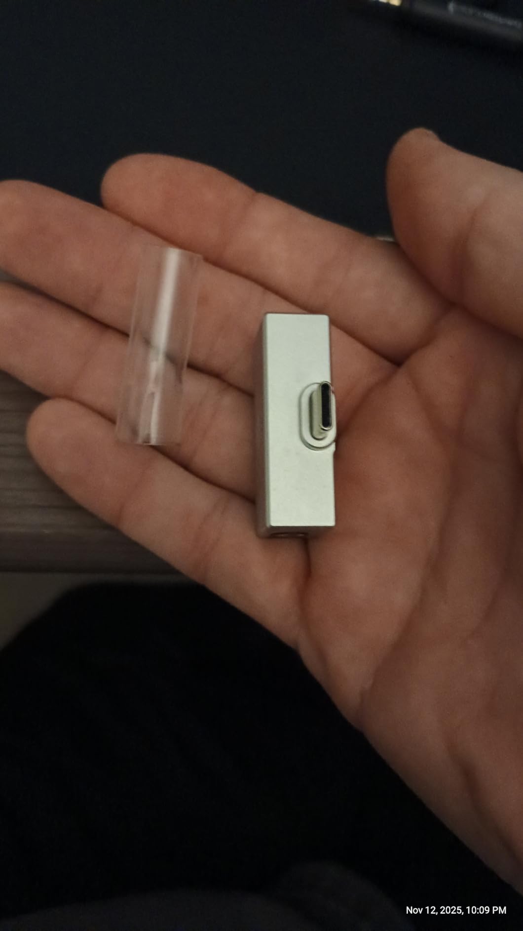 Linsoul Kiwi Ears Allegro Mini Portable IEM DAC, in Ear Monitor Amplifier, USB C to 3.5/4.4mm Output, with Custom Chip, High Resolution 32bit/384kHz, HiFi Earbuds Amp for Phone/PC (Silver) customer photo 2