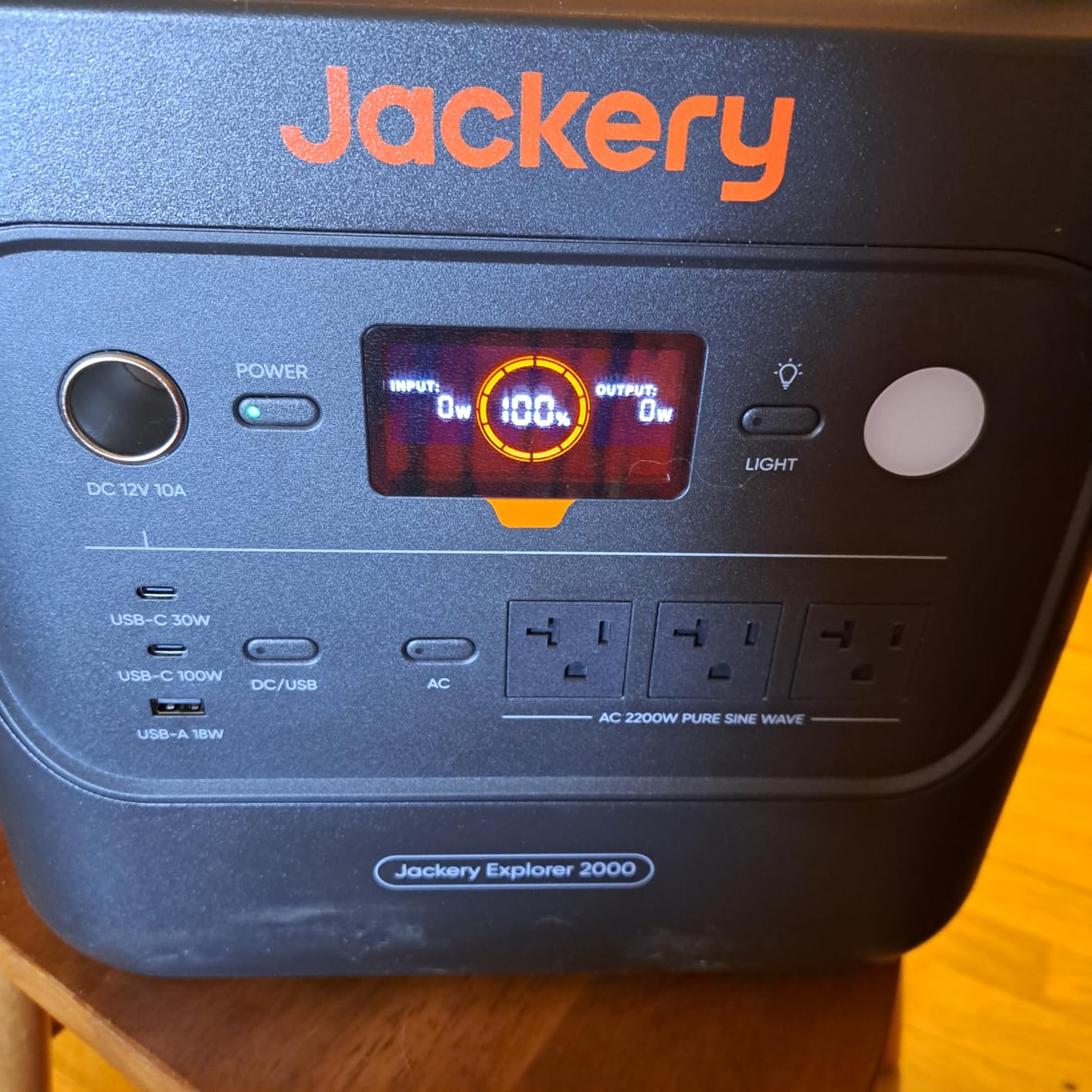 Jackery Explorer 2000 v2 Portable Power Station, 2042Wh LiFePO4 Home Backup Battery, 2200W Solar Generator customer photo 2