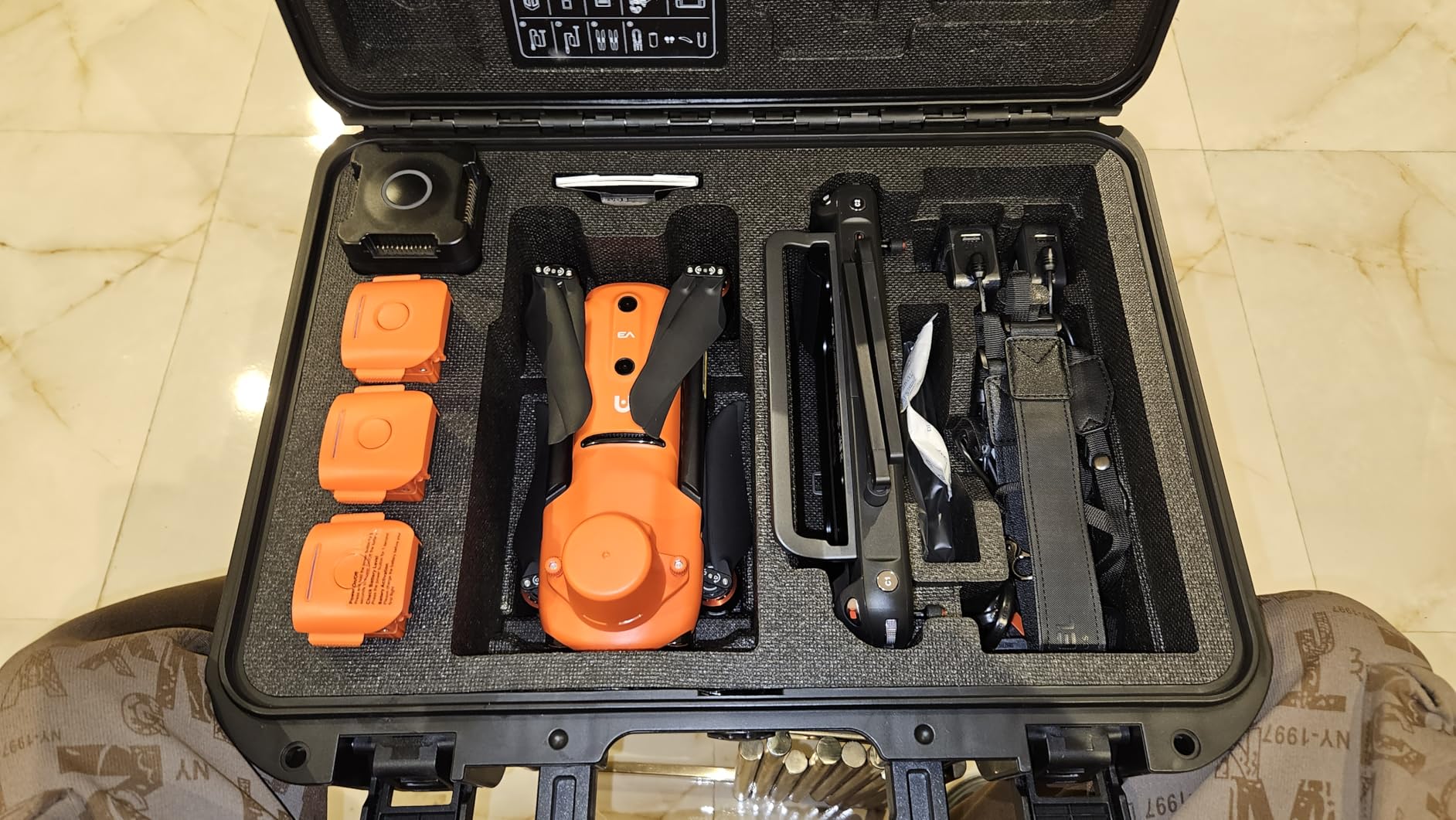 Autel Robotics EVO II PRO RTK V3 - Real-time Centimeter-Level Positioning, Remote ID, Sony 1'' 6K/30fps HDR Camera, GNSS Base Station & PPK Support, 38 Minutes, 15KM Transmission, for Mapping/Photogrammetry/Urban Planning customer photo 1