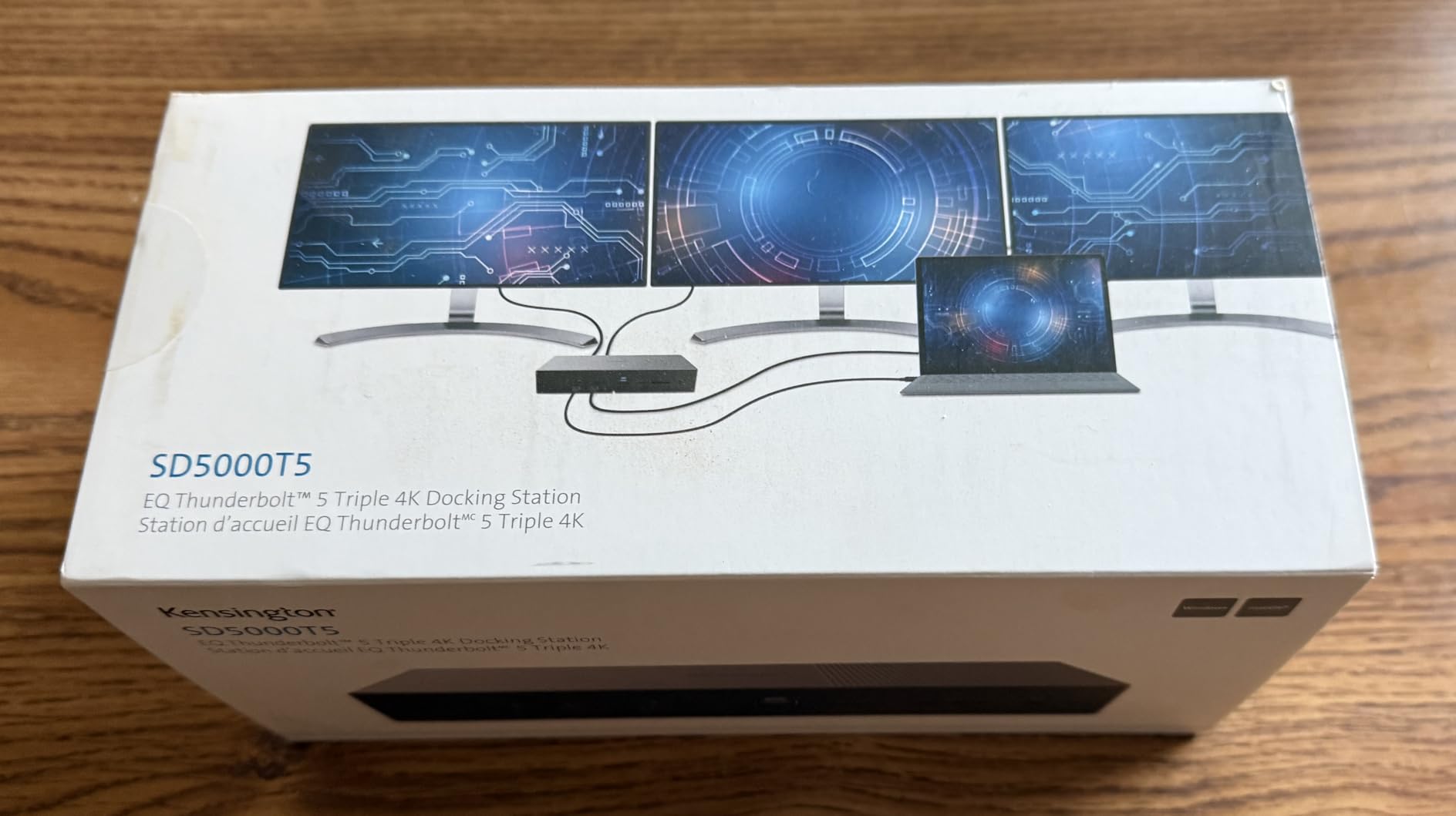 Kensington SD5000T5 Thunderbolt 5 Docking Station, Dual 6K at 60Hz, 140W PD, Compatible with MacBook M1/M2/M3/M4/M5 and Windows Thunderbolt 5 Laptops (K35201NA) customer photo 1