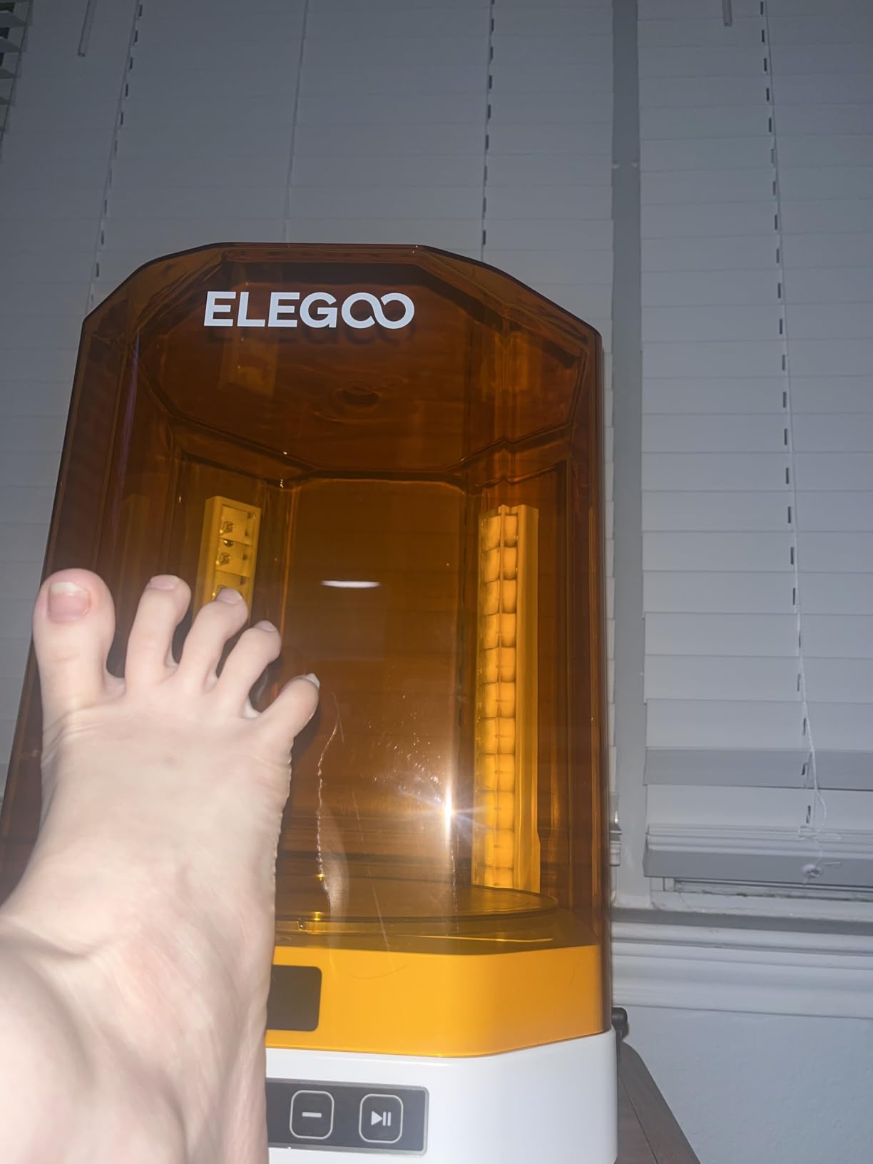 ELEGOO Mercury Plus 3.0 Larger Wash and Cure Station, Resin Curing Machine for LCD/SLA/DLP 3D Printing Models, Best for Saturn, Mars 3D Printer customer photo 1