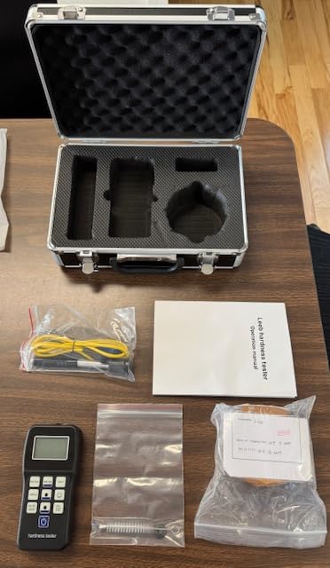 Metal Hardness Tester - Portable Hardness Tester Kit with Test Block, Pen Type Richter Hardness Tester, Rockwell Metal Hardness Meter customer photo 1