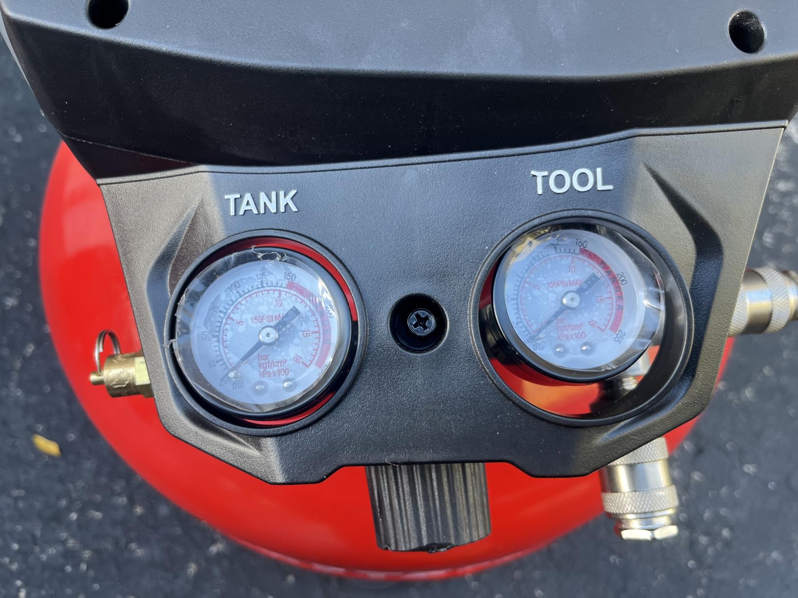 Craftsman Air Compressors 6 Gallon Portable Pancake Air Compressor, Oil Free Max 150 Psi 1.0HP customer photo 2