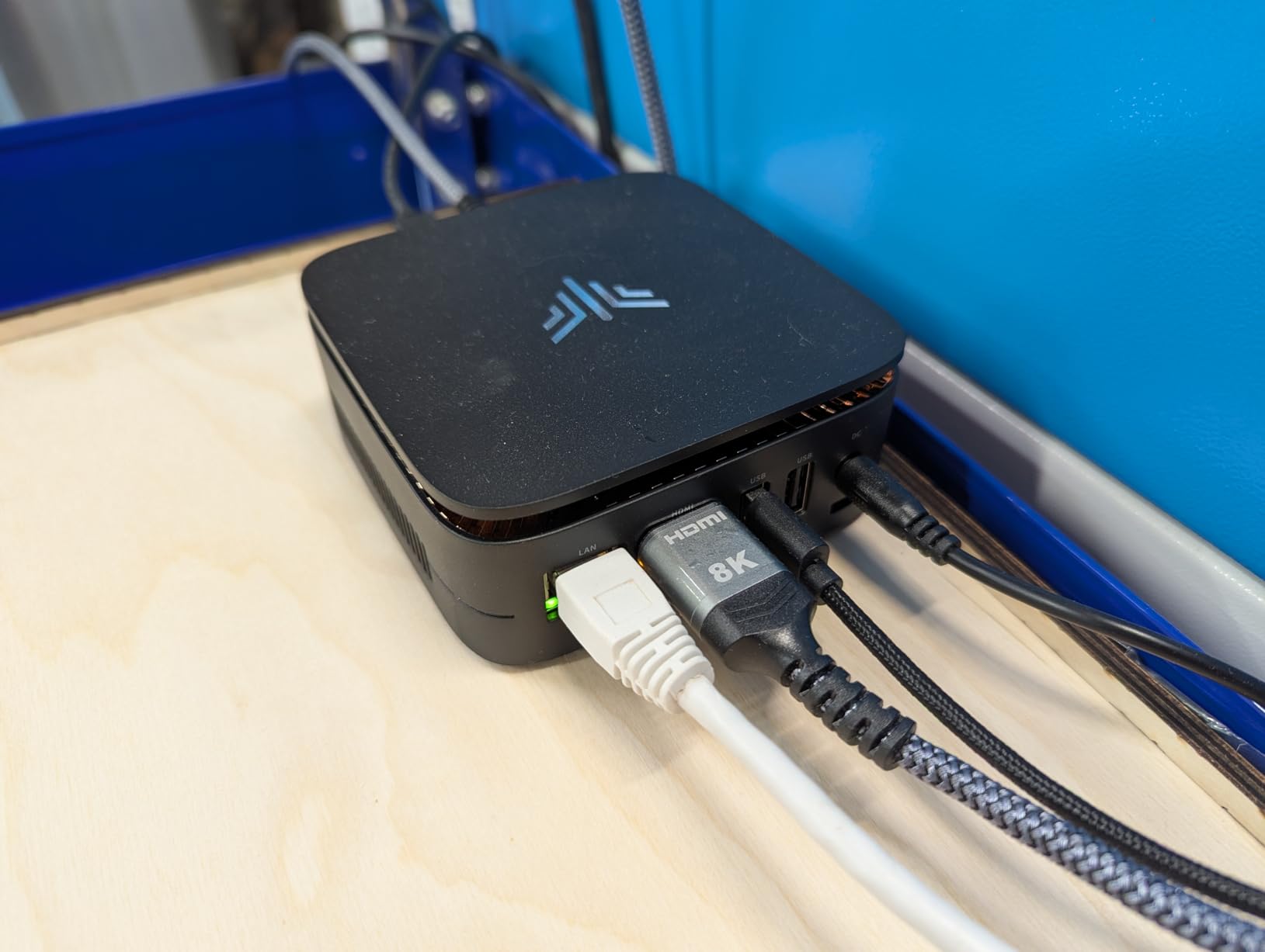 KAMRUI Pinova P1 Mini PC, W-11 Pro AMD Ryzen 4300U, 16GB RAM 512GB SSD Mini Desktop Computer Support 4K HDMI+DP+Type-C/WiFi/BT for Business Home Office Mini pc customer photo 1