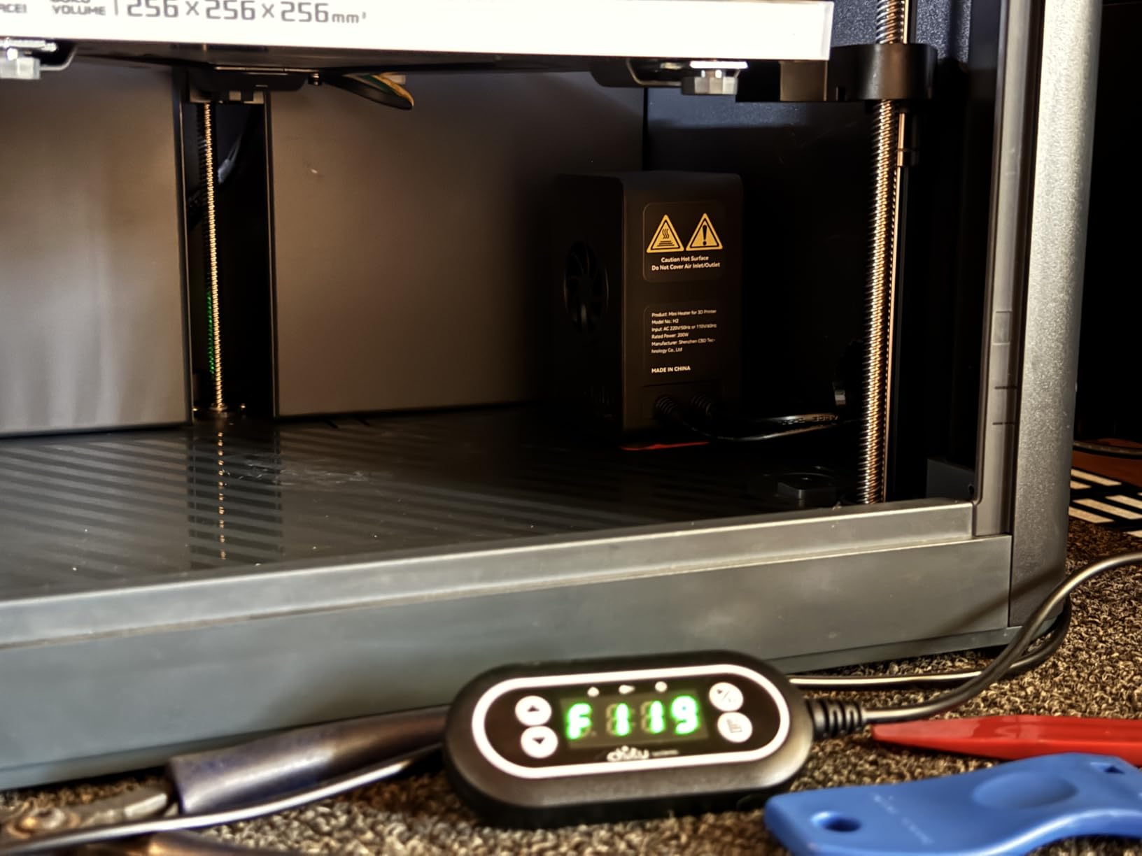 Chitu Systems Upgraded 3D Printer Mini Heater-Versatile Temperature Control, Easy Installation, Quiet Operation, High-Performance Fan & Overheat Protection-Works for Most LCD 3D Printers customer photo 2