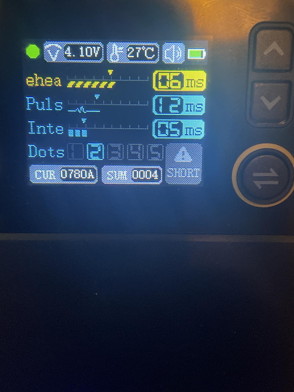 FNRSI Battery Spot Welder, 5000m Portable Handheld Spot Welder Double Pulse 4 Combination Gears Adjustable Spot Welding 0.1MM-0.25MM for Iron/Stainless Steel/Nickel Strip /18650 Battery Pack customer photo 1