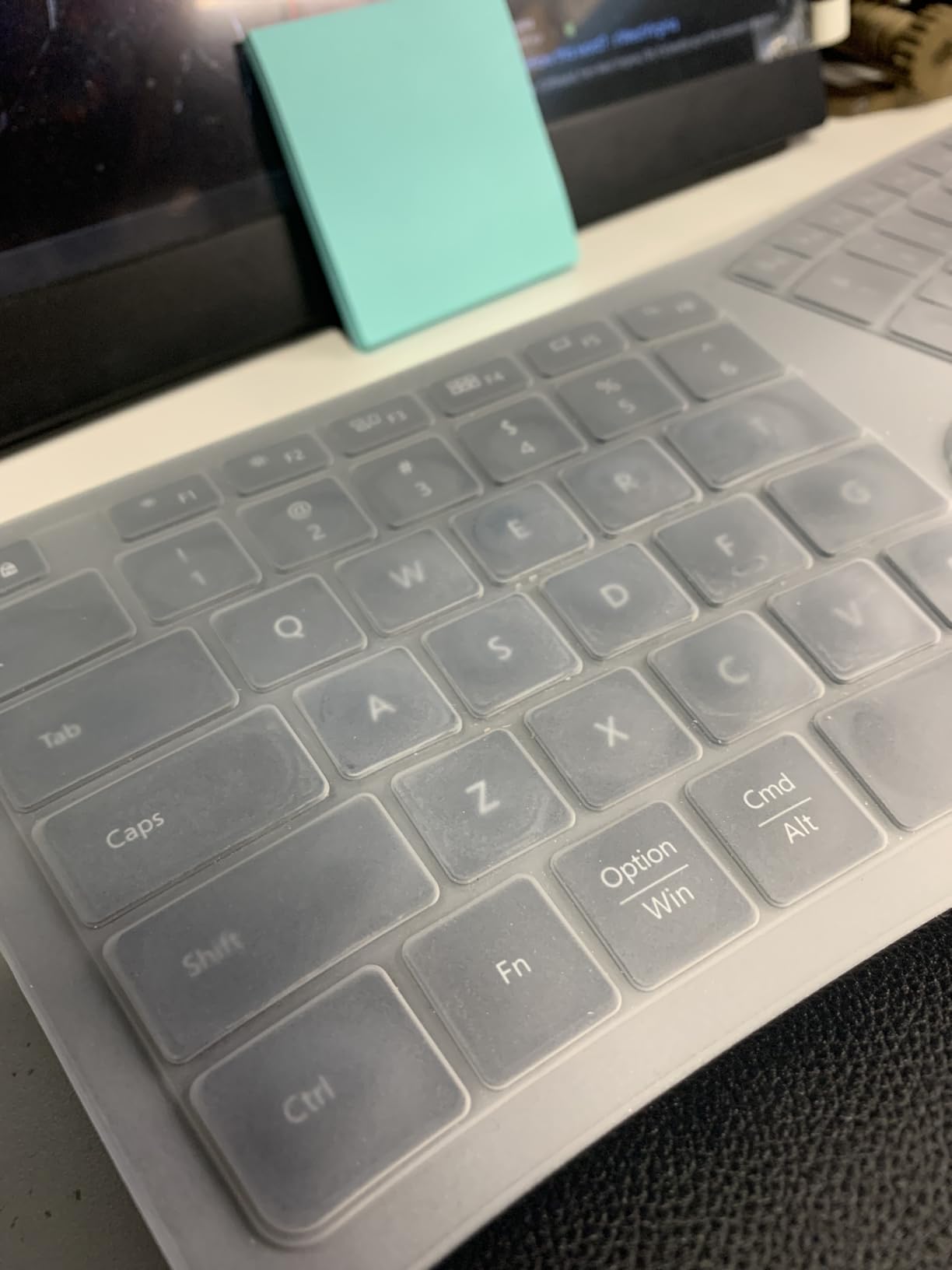 Backlit Bluetooth Ergonomic Keyboard, ProtoArc EK01 Plus Full Size Wireless Split Keyboard with Dual Bluetooth and USB, Cushioned Wrist Rest, Rechargeable for Windows/Mac/Android, Grey Black customer photo 2